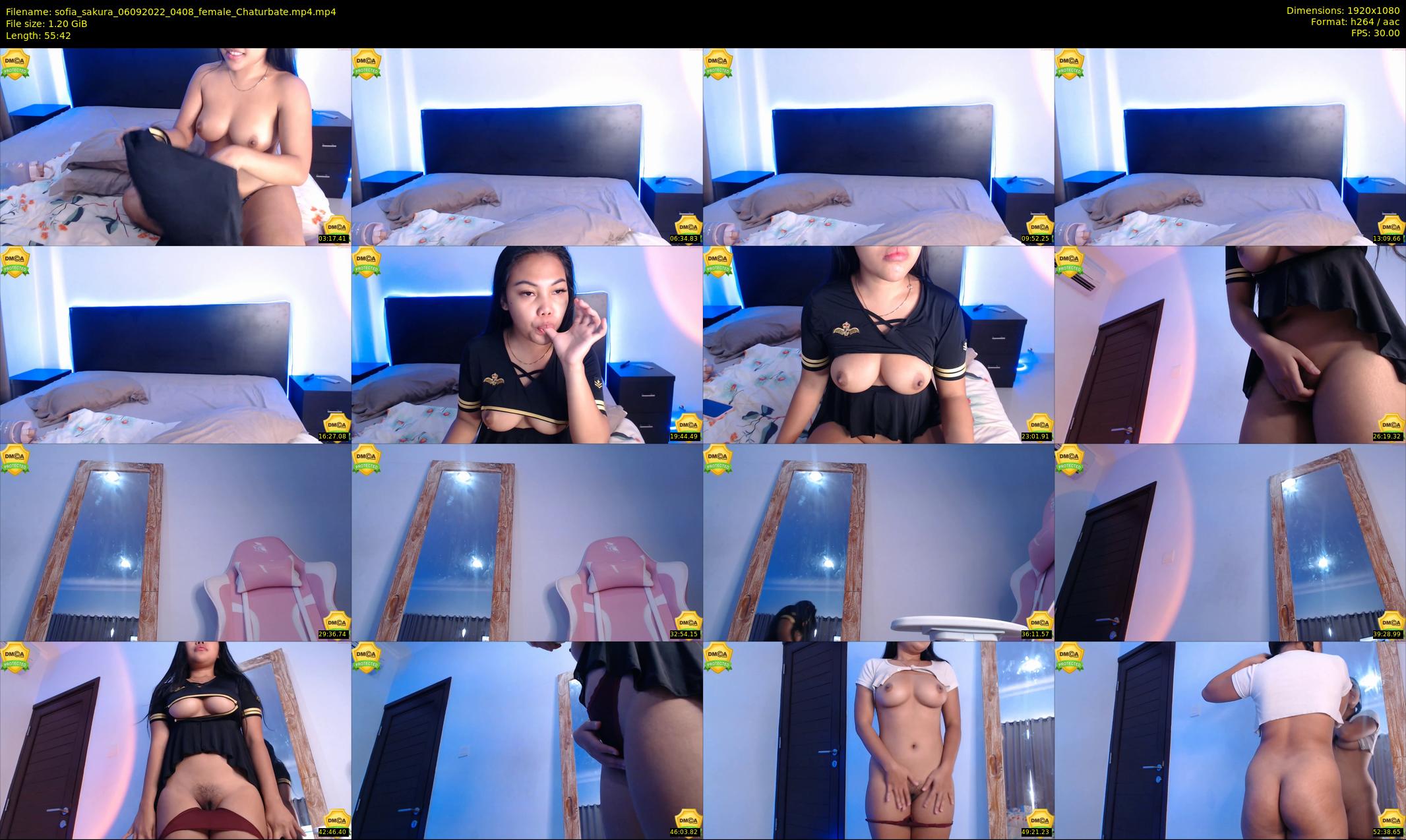 sofia_sakura — 56 minute Chaturbate female cam show recording, 1080p, Sep 6, 2022