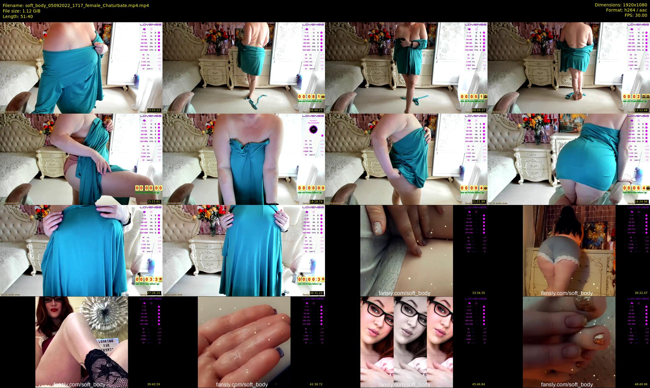 soft_body — 52 minute Chaturbate female cam show recording, 1080p, Sep 5, 2022