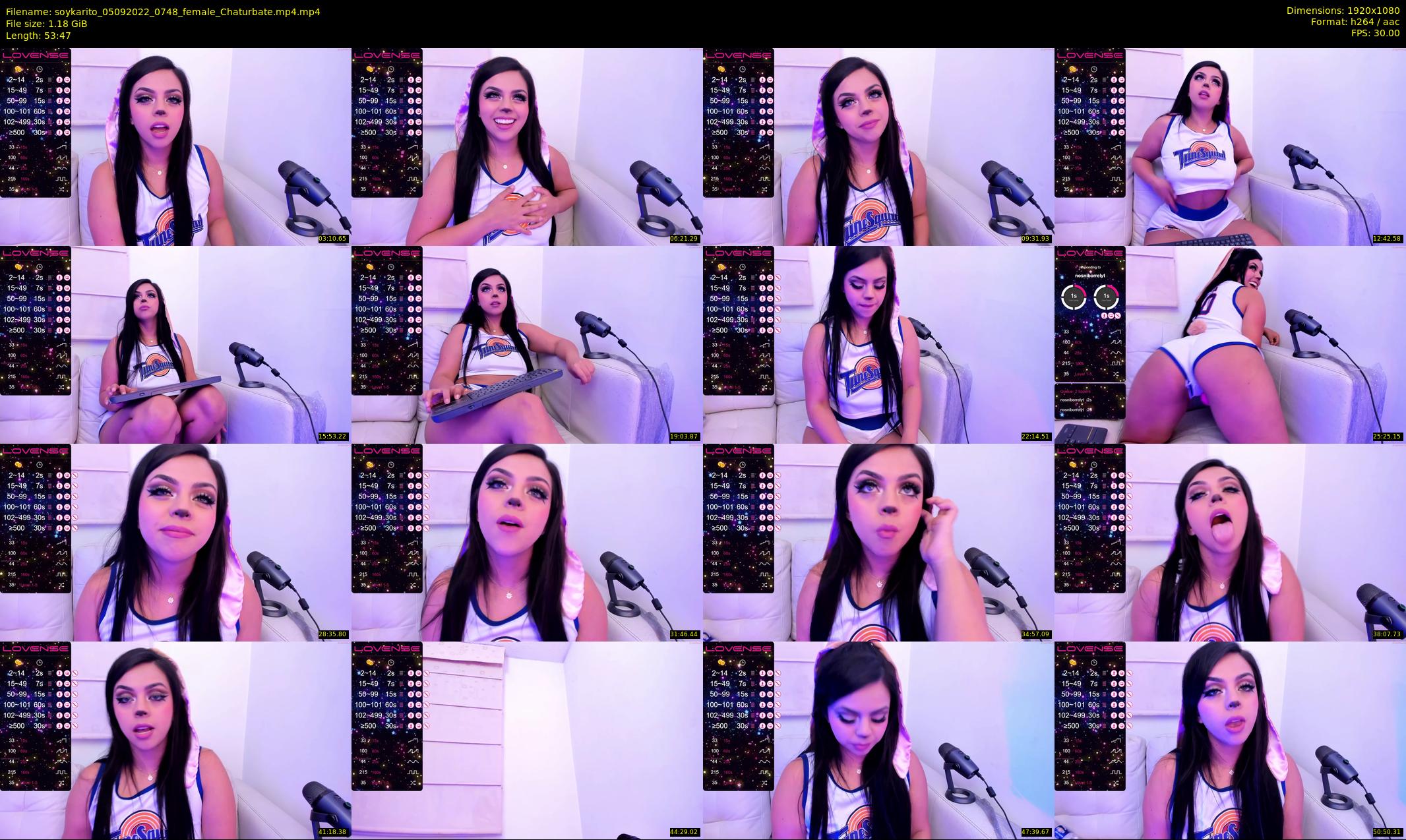 soykarito — 54 minute Chaturbate female cam show recording, 1080p, Sep 5, 2022