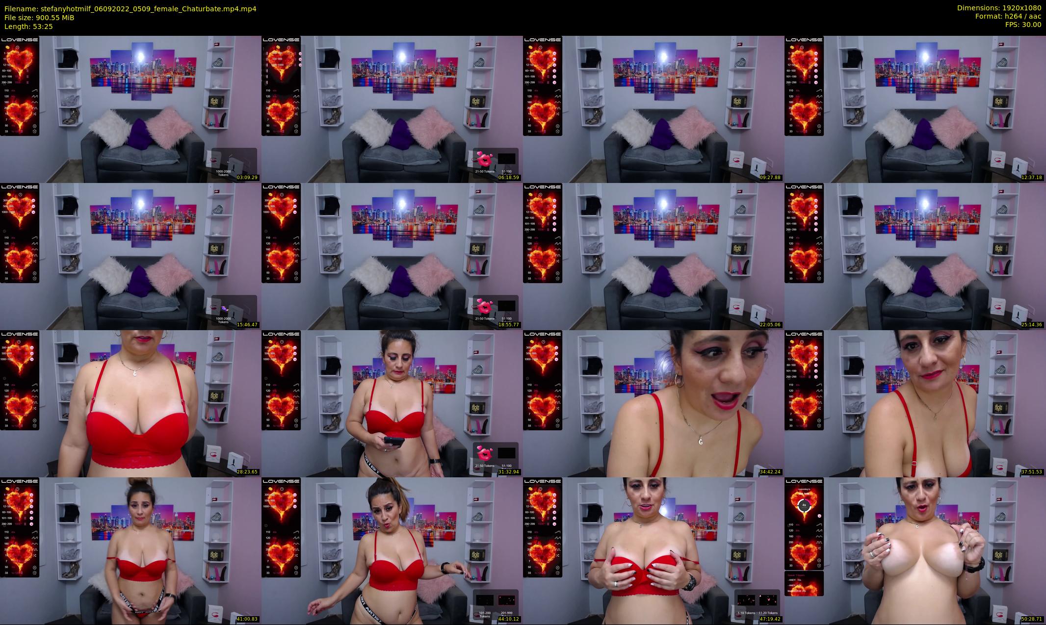 stefanyhotmilf — 54 minute Chaturbate female cam show recording, 1080p, Sep 6, 2022
