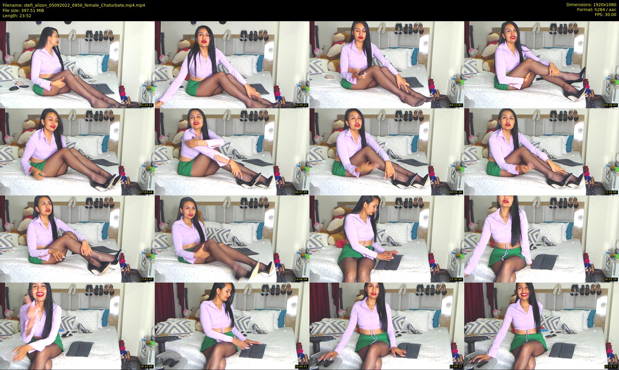 stefi_alizon — 24 minute Chaturbate female cam show recording, 1080p, Sep 5, 2022