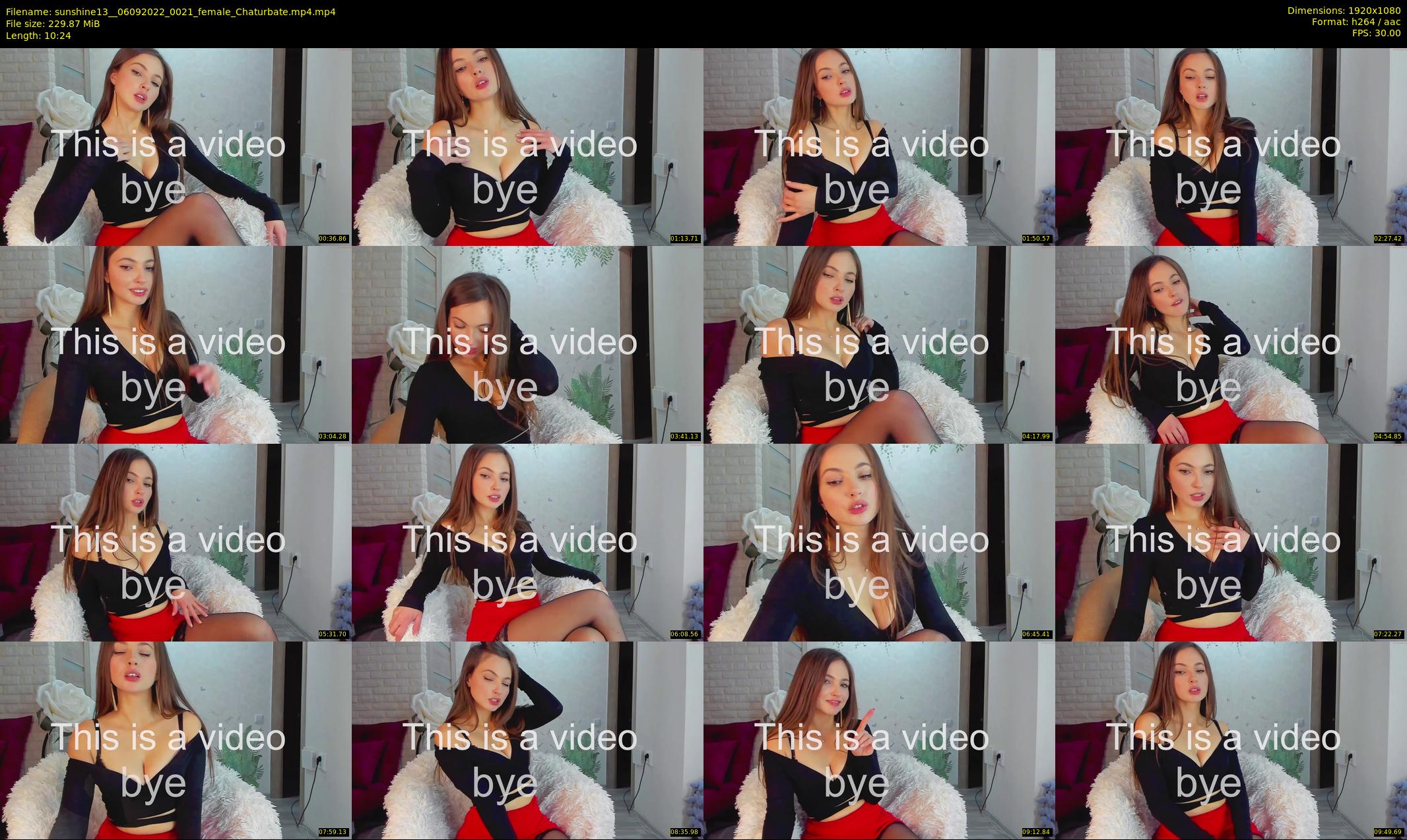 sunshine13_ — 11 minute Chaturbate female cam show recording, 1080p, Sep 6, 2022