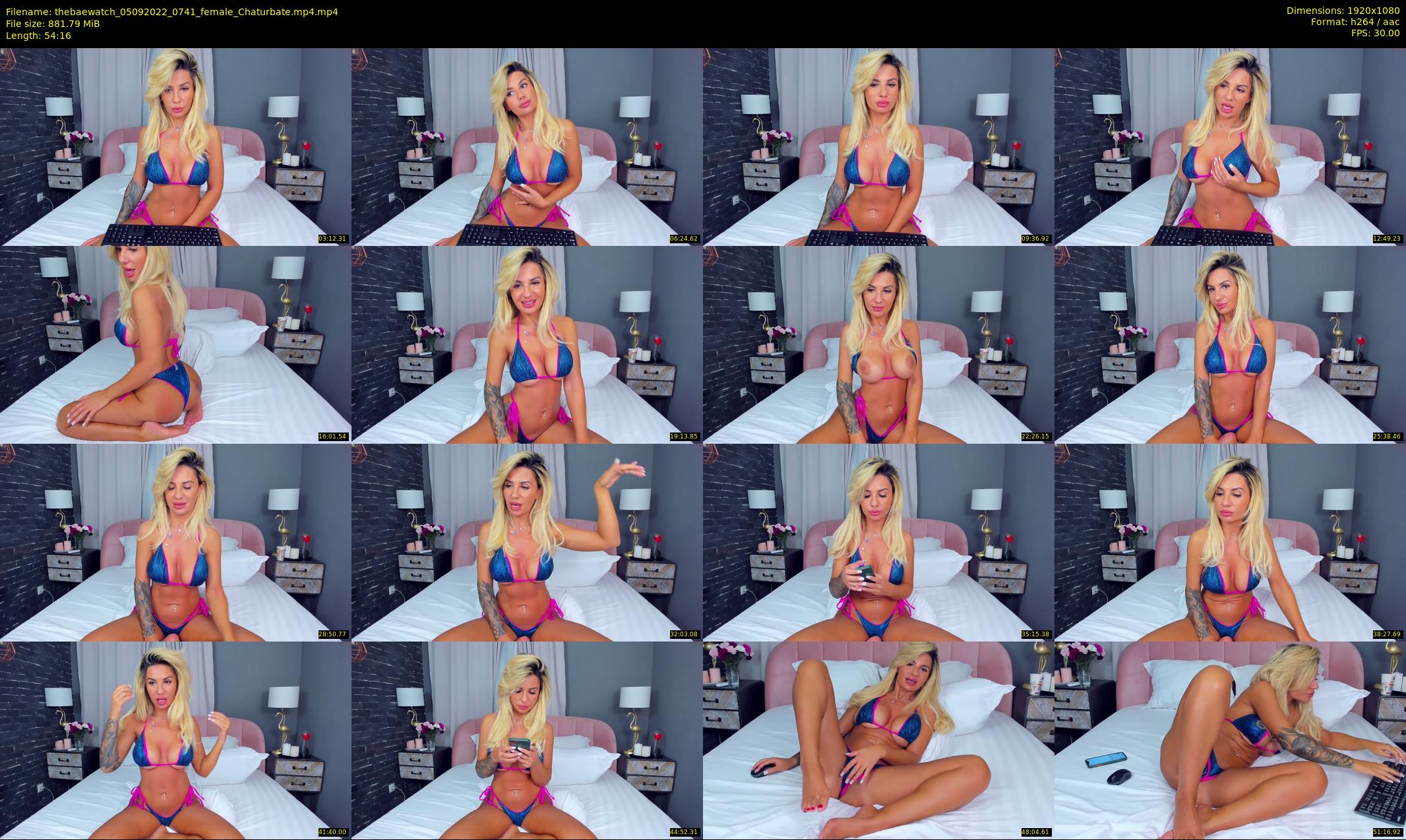 thebaewatch — 55 minute Chaturbate female cam show recording, 1080p, Sep 5, 2022