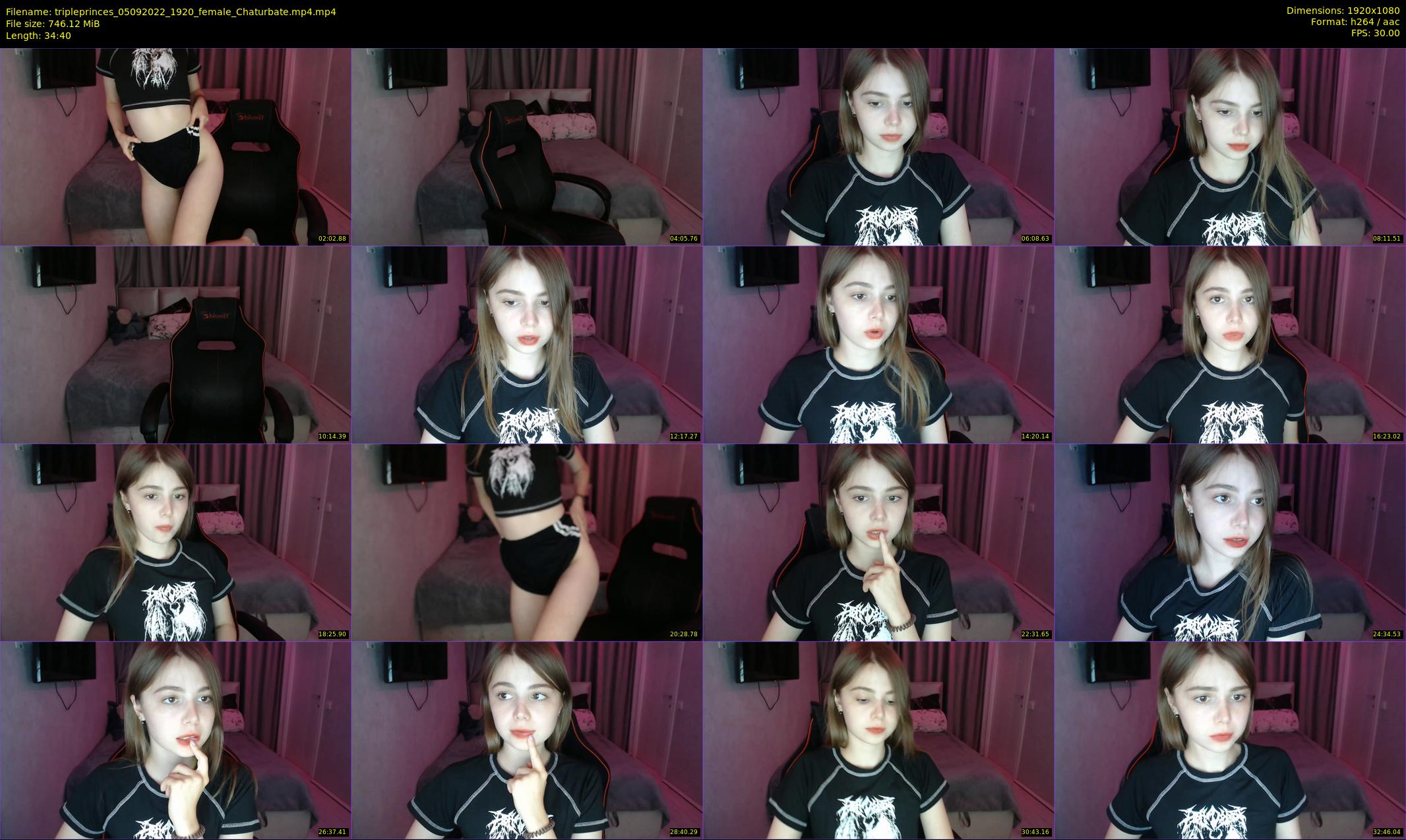 tripleprinces — 35 minute Chaturbate female cam show recording, 1080p, Sep 5, 2022