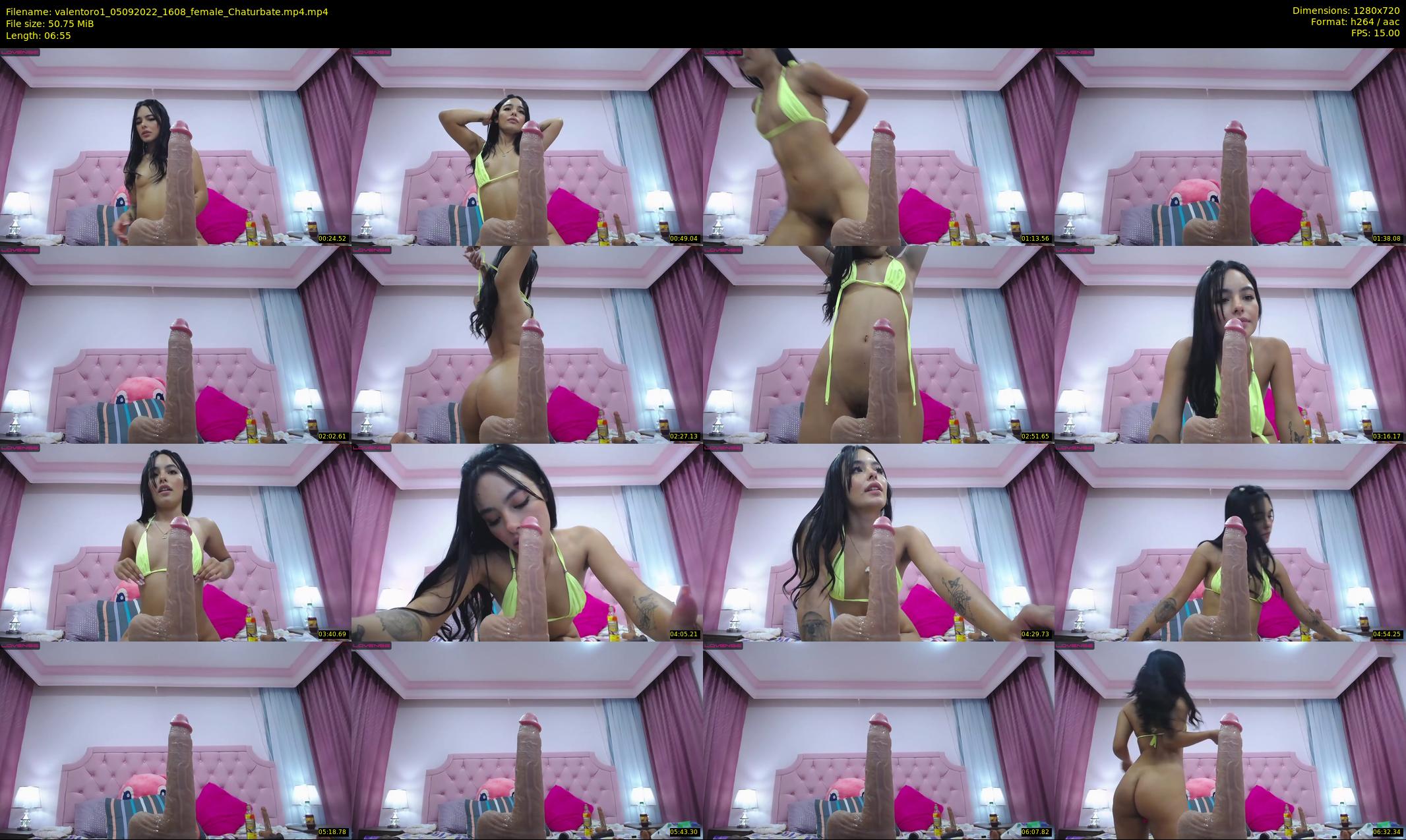 valentoro1 — 7 minute Chaturbate female cam show recording, 720p, Sep 5, 2022