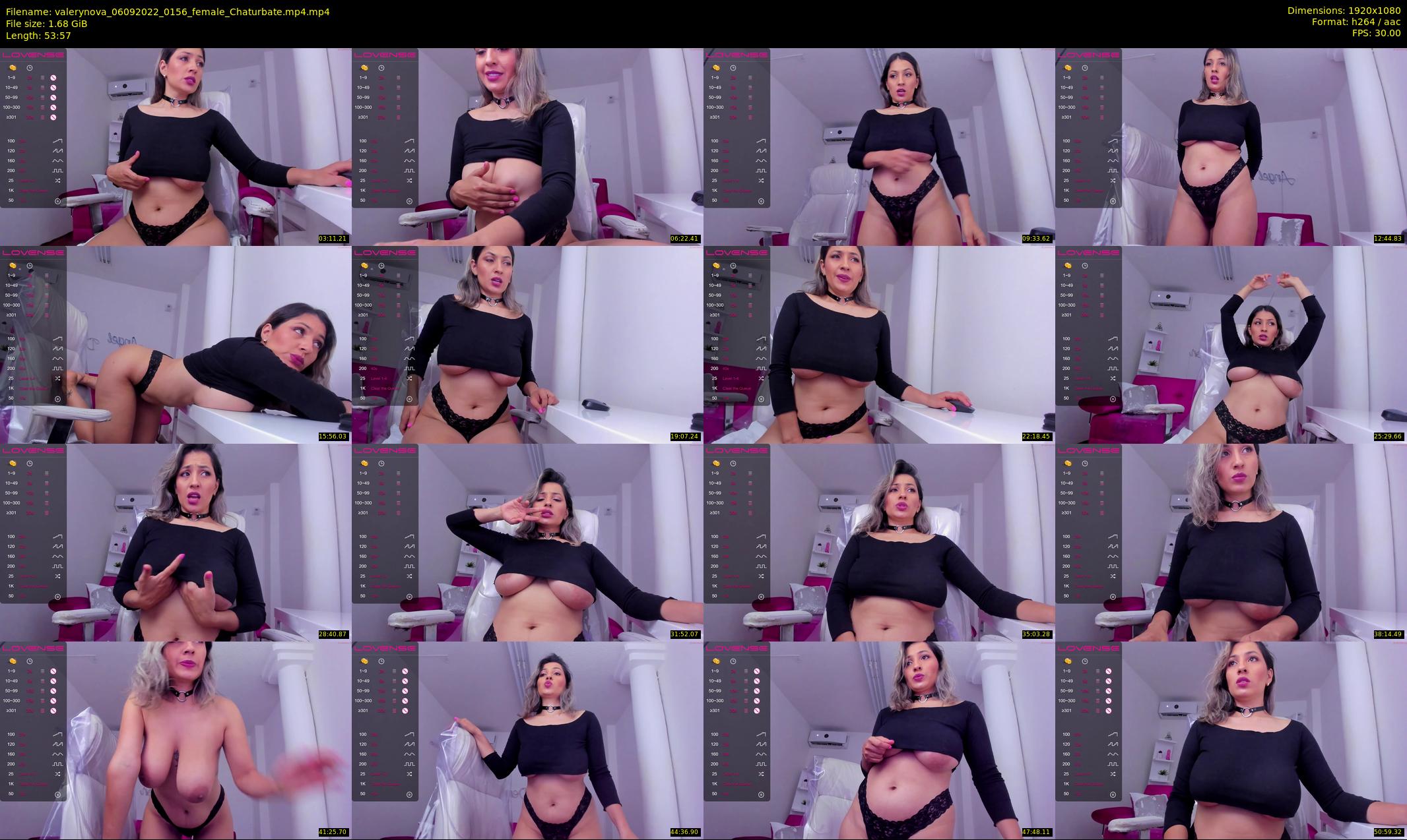 valerynova — 54 minute Chaturbate female cam show recording, 1080p, Sep 6, 2022