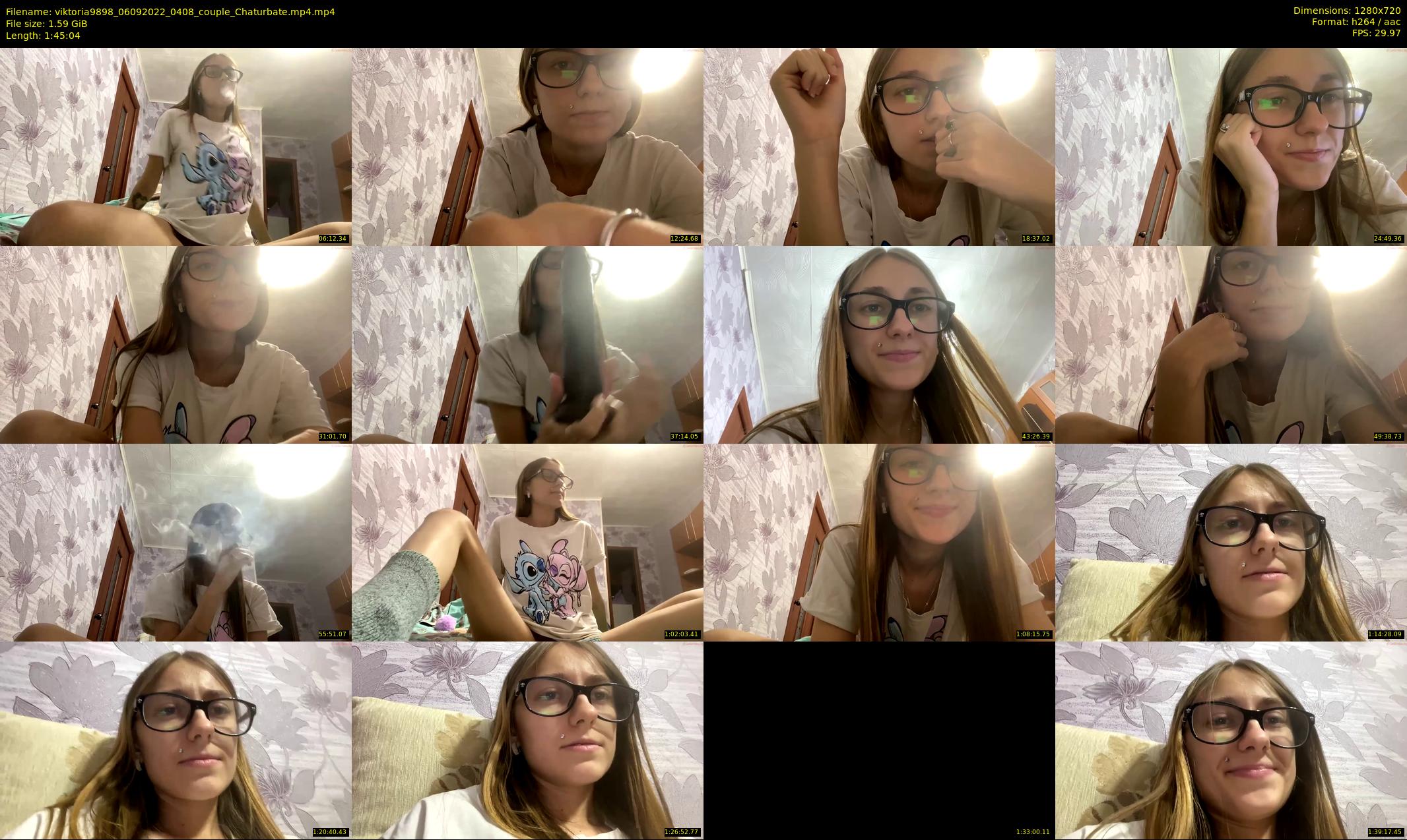 viktoria9898 — 106 minute Chaturbate couple cam show recording, 720p, Sep 6, 2022