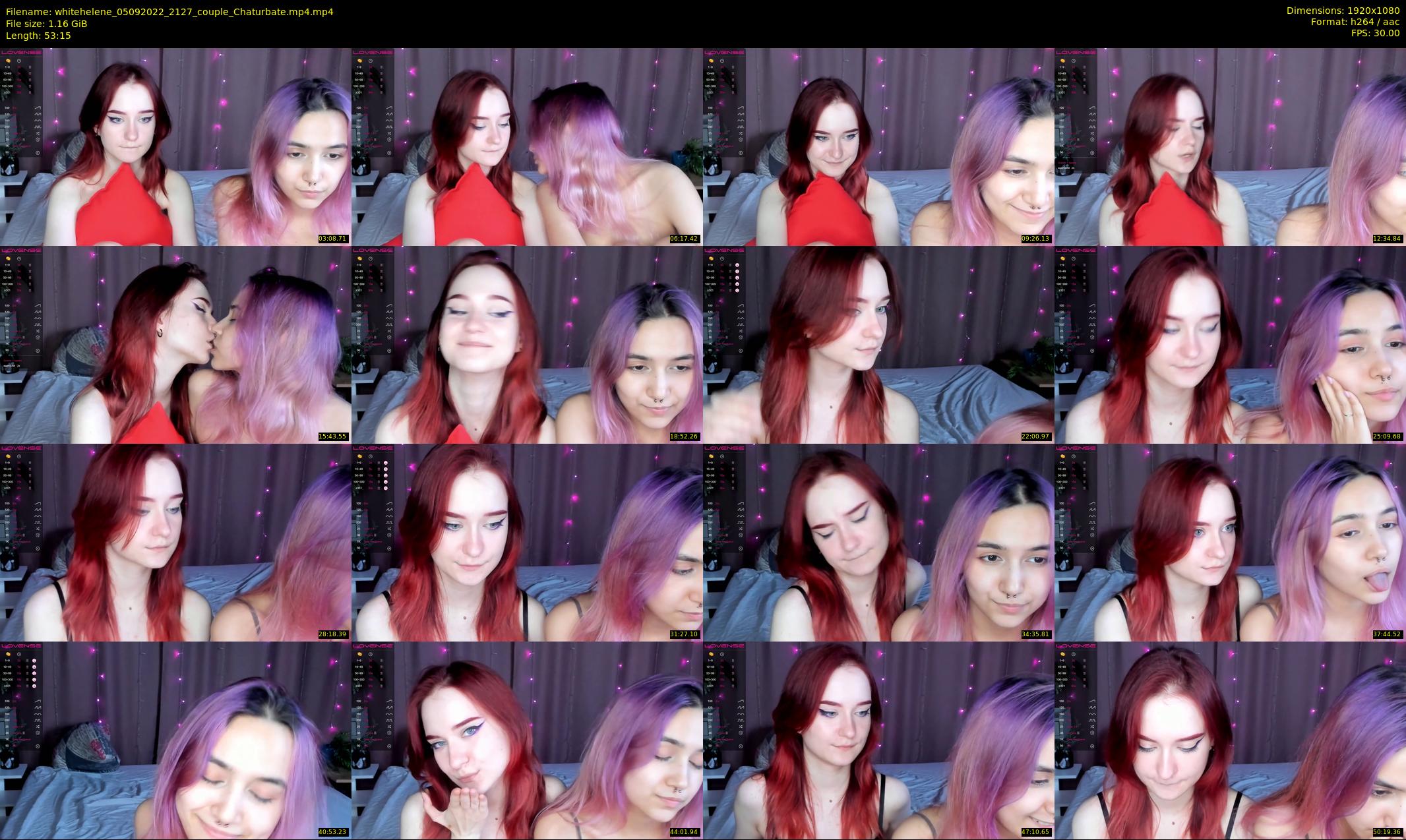 whitehelene — 54 minute Chaturbate female cam show recording, 1080p, Sep 5, 2022