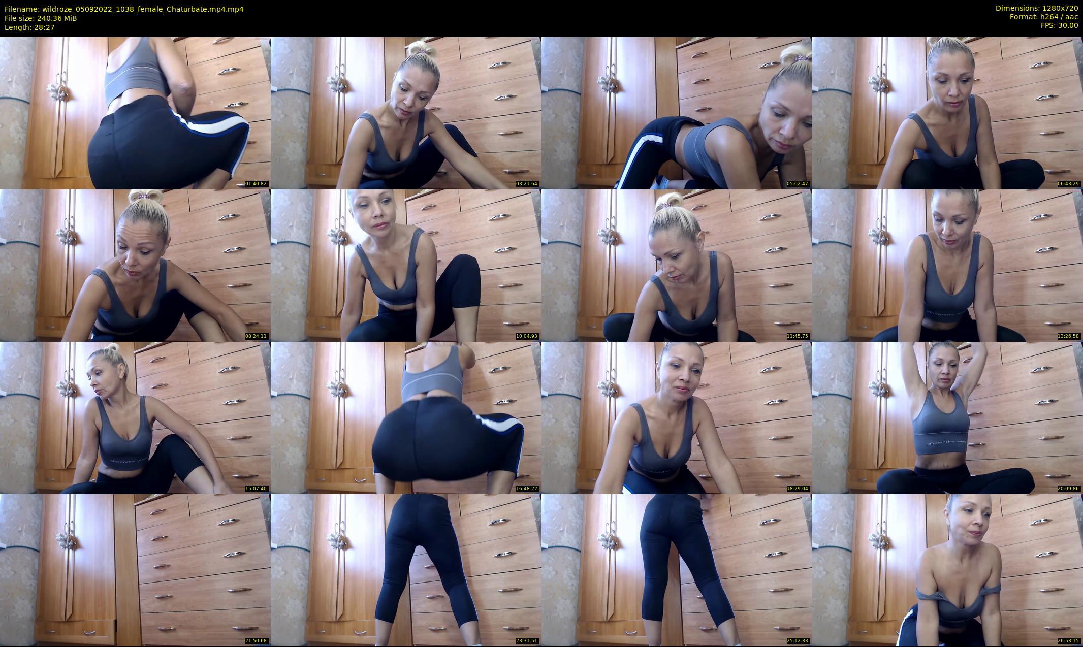 wildroze — 29 minute Chaturbate female cam show recording, 720p, Sep 5, 2022