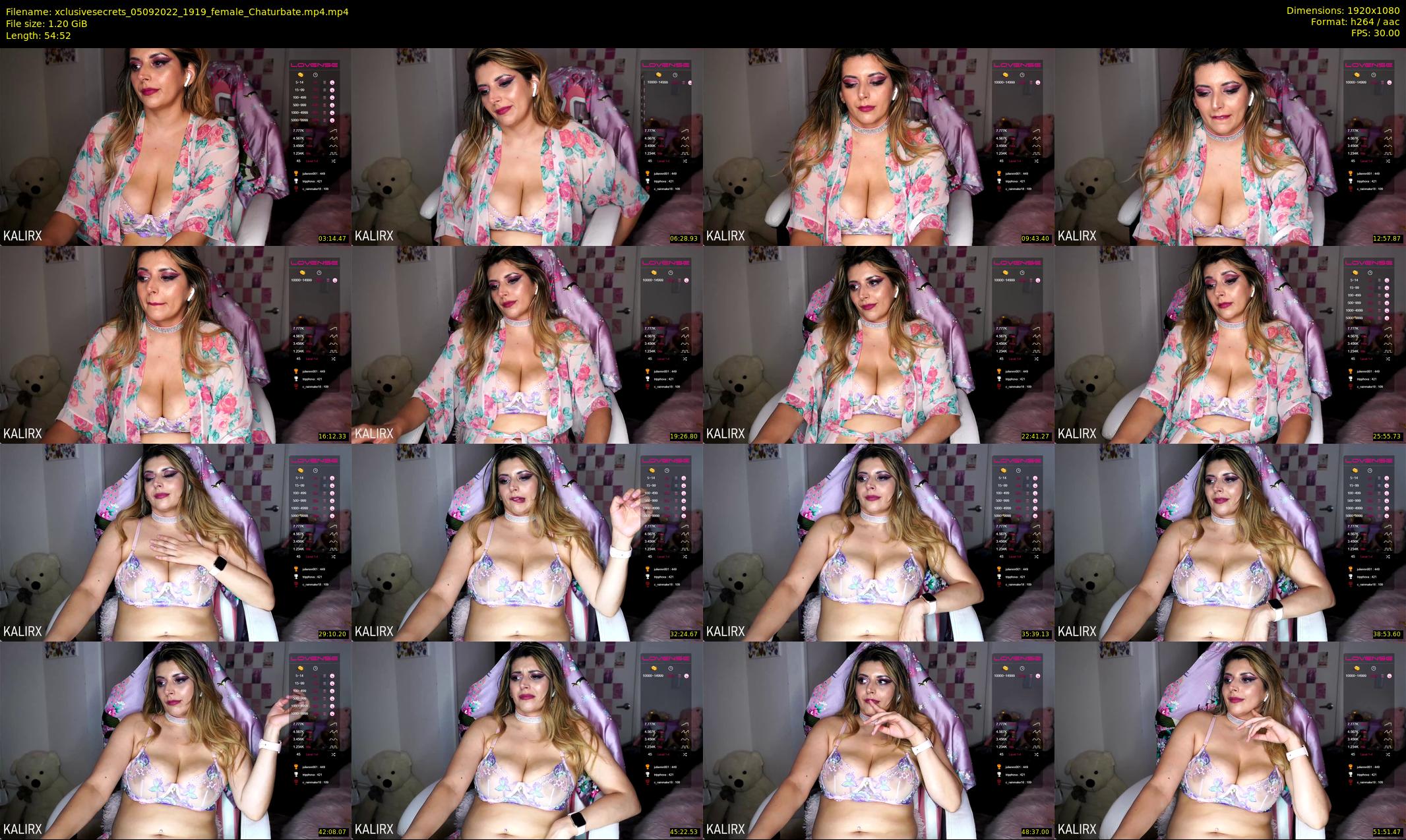 xclusivesecrets — 55 minute Chaturbate female cam show recording, 1080p, Sep 5, 2022