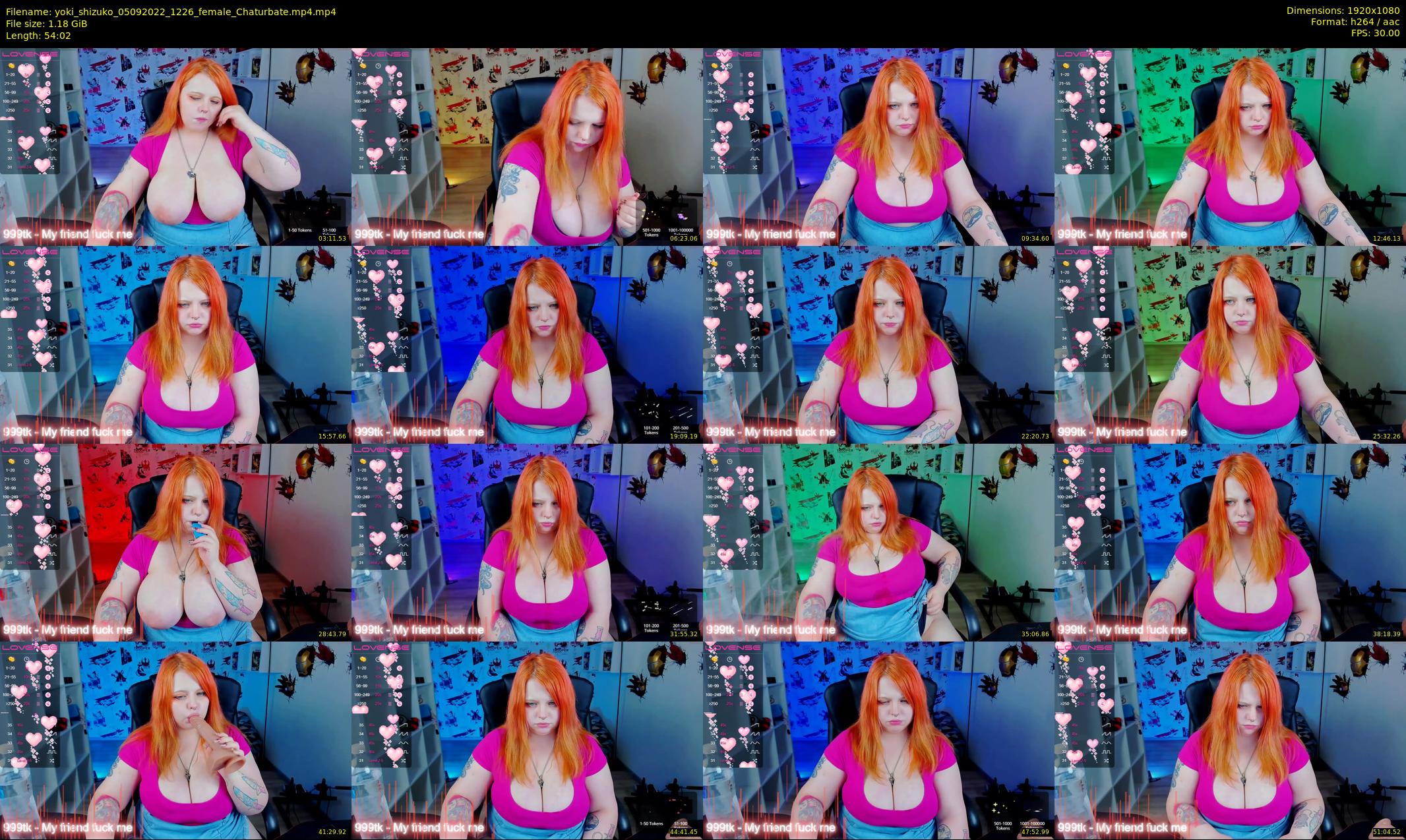yoki_shizuko — 55 minute Chaturbate female cam show recording, 1080p, Sep 5, 2022
