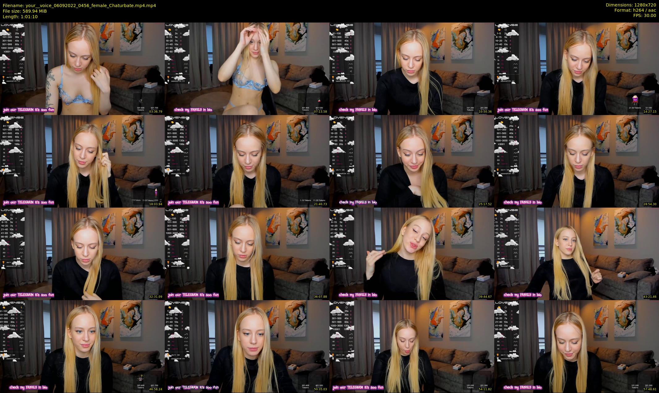 your__voice — 62 minute Chaturbate female cam show recording, 720p, Sep 6, 2022