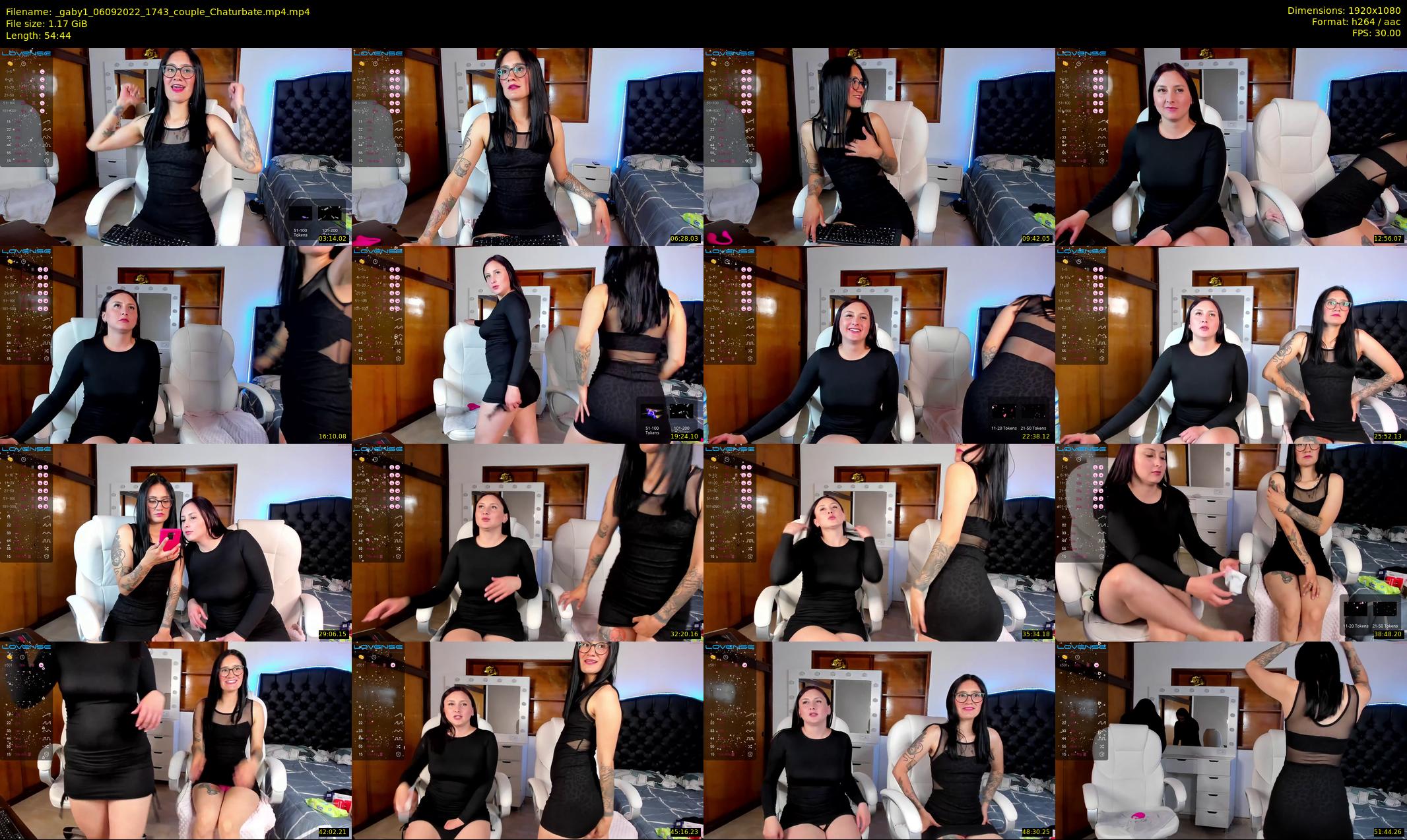 _gaby1 — 55 minute Chaturbate female cam show recording, 1080p, Sep 6, 2022