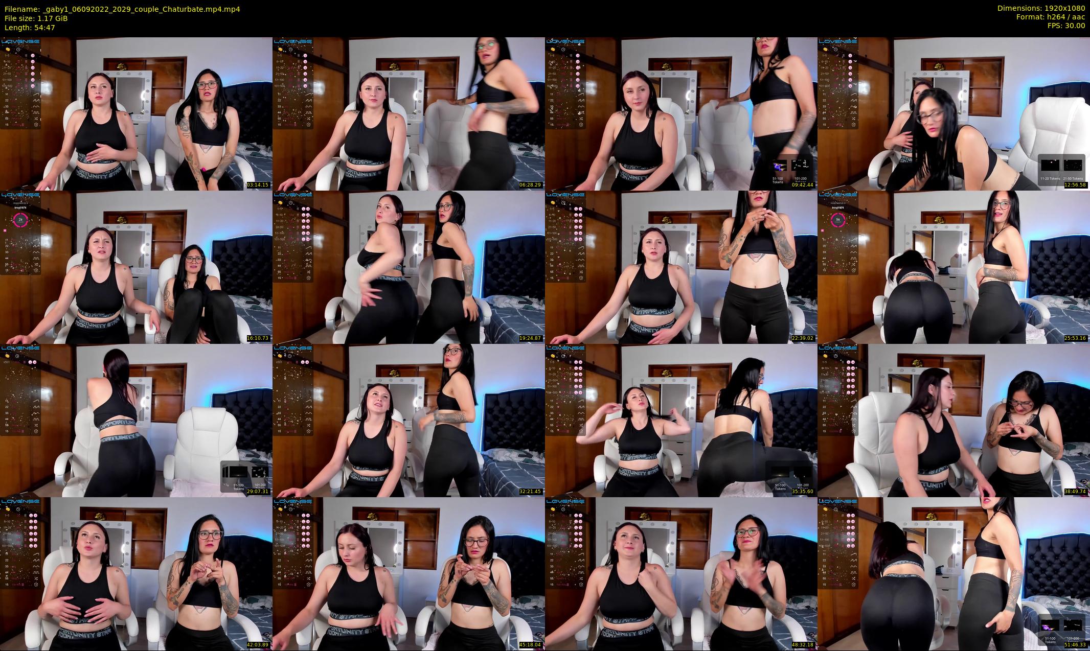 _gaby1 — 55 minute Chaturbate female cam show recording, 1080p, Sep 6, 2022