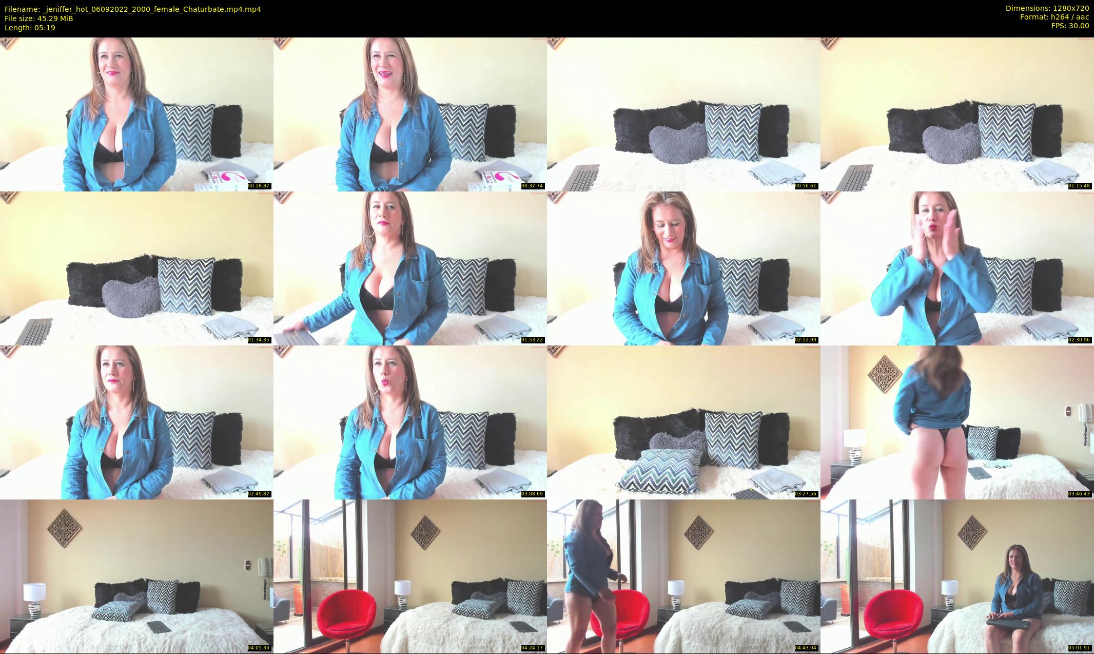 _jeniffer_hot — 6 minute Chaturbate female cam show recording, 720p, Sep 6, 2022