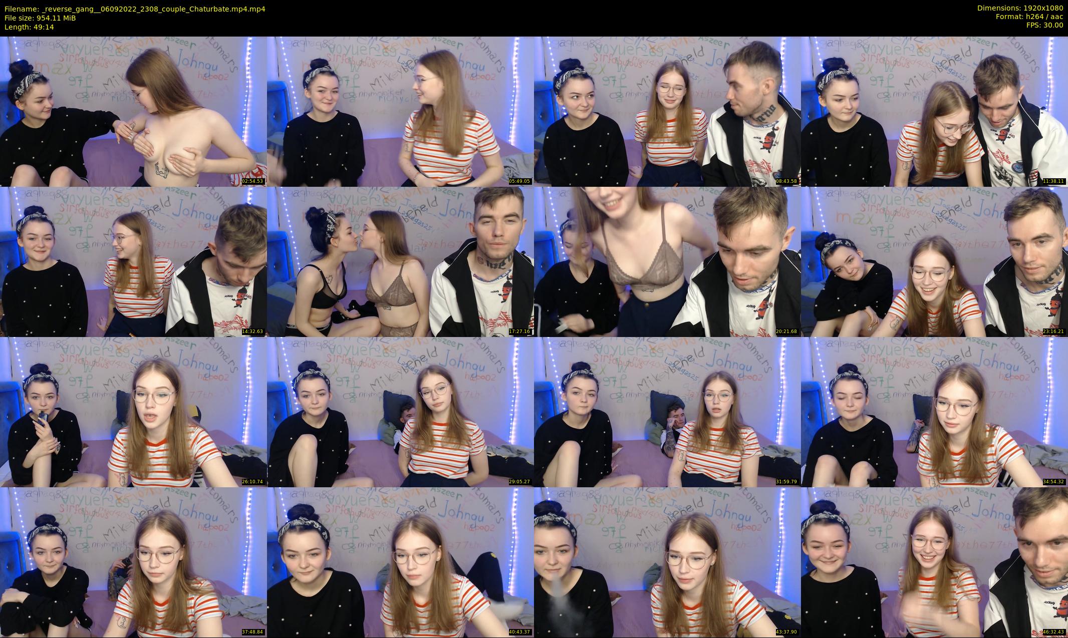 _reverse_gang_ — 50 minute Chaturbate couple cam show recording, 1080p, Sep 6, 2022