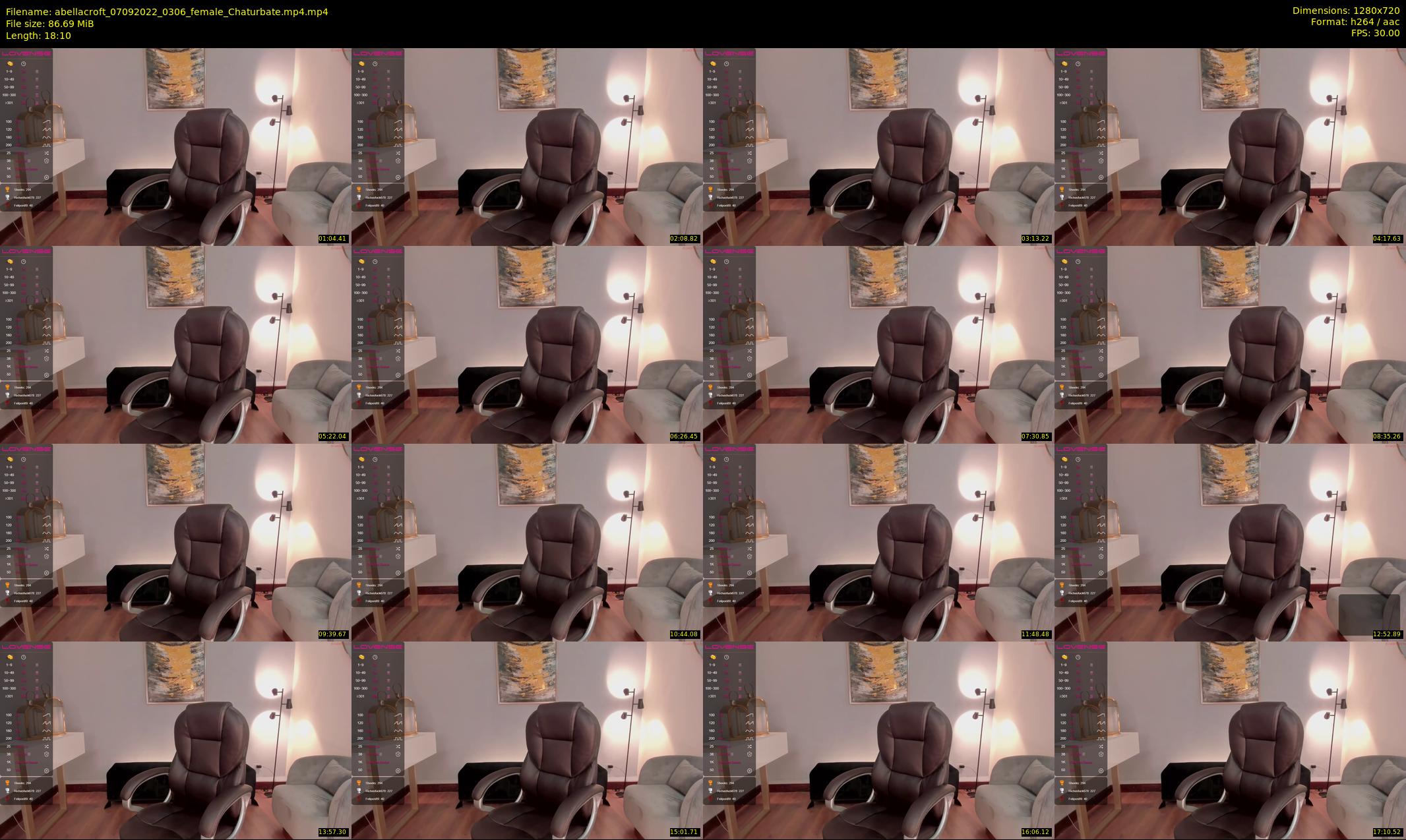 abellacroft — 19 minute Chaturbate female cam show recording, 720p, Sep 7, 2022
