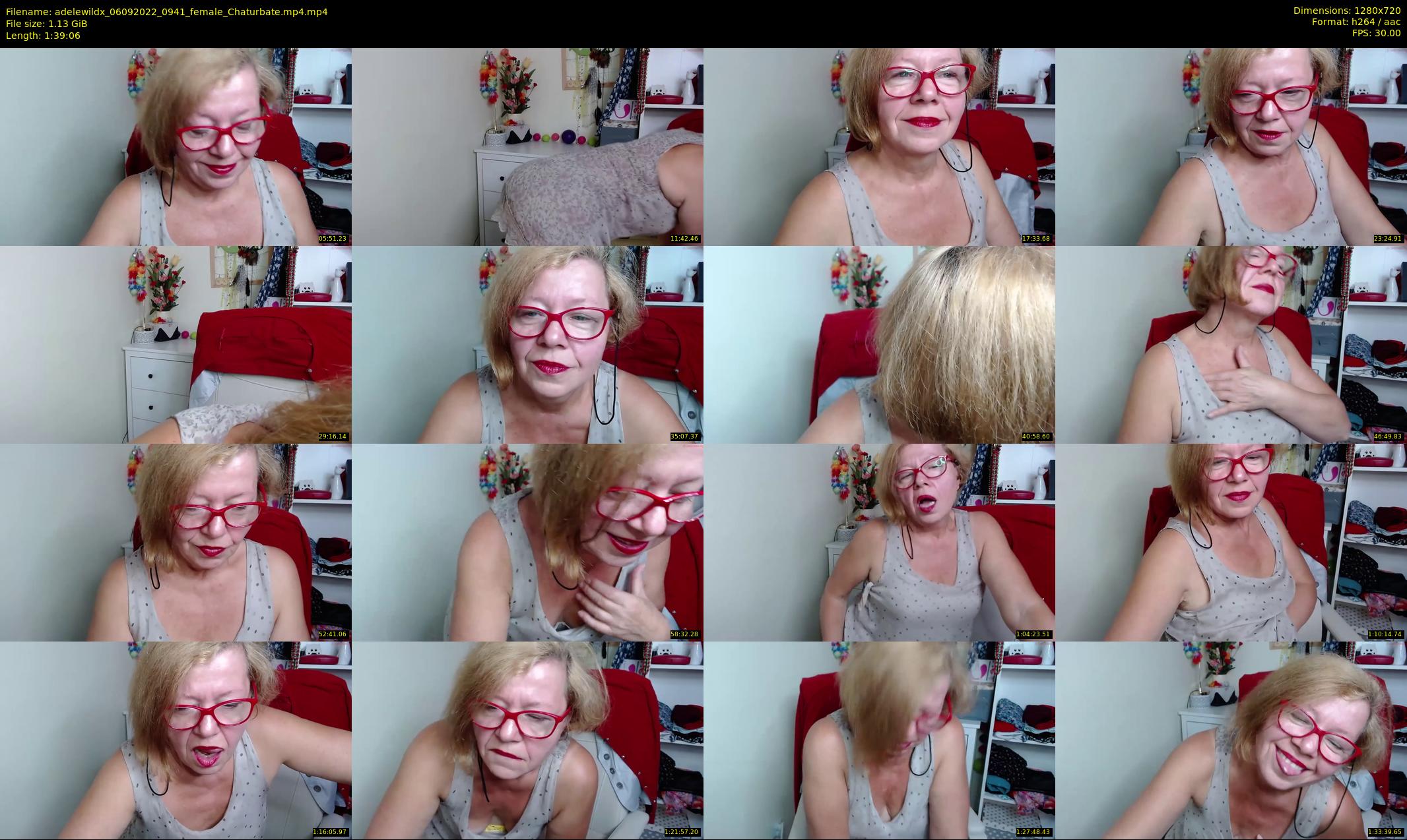adelewildx — 100 minute Chaturbate female cam show recording, 720p, Sep 6, 2022