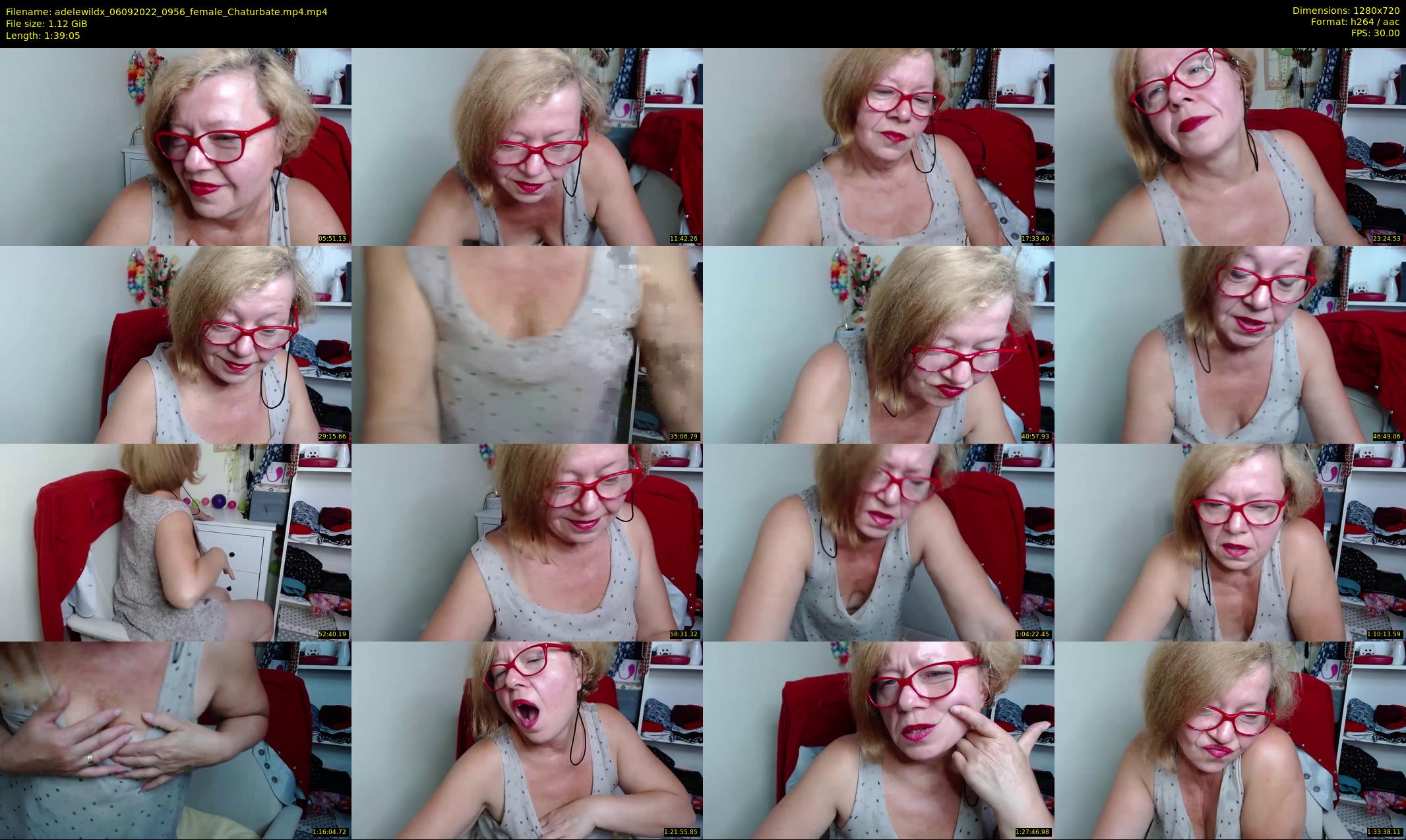 adelewildx — 100 minute Chaturbate female cam show recording, 720p, Sep 6, 2022