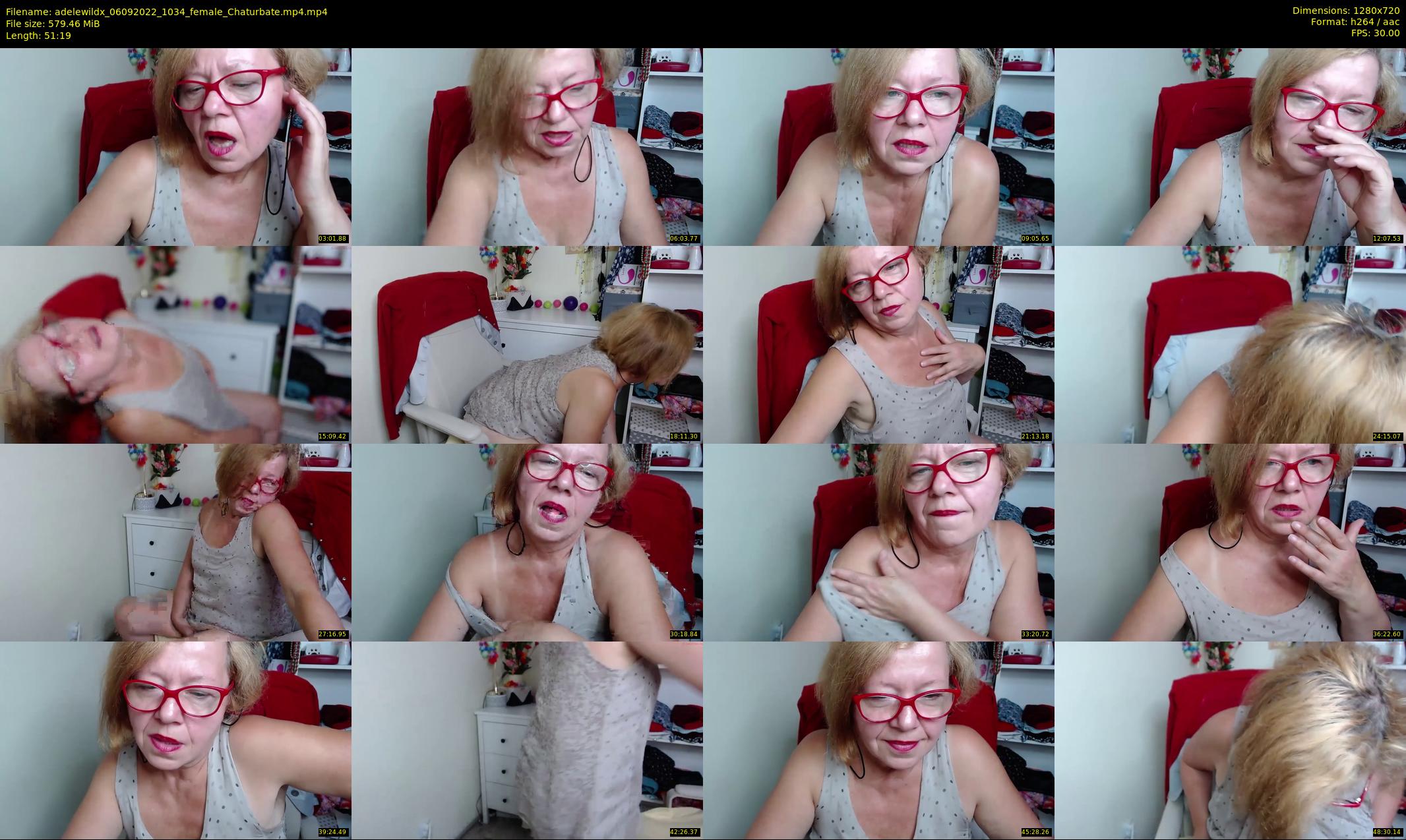 adelewildx — 52 minute Chaturbate female cam show recording, 720p, Sep 6, 2022