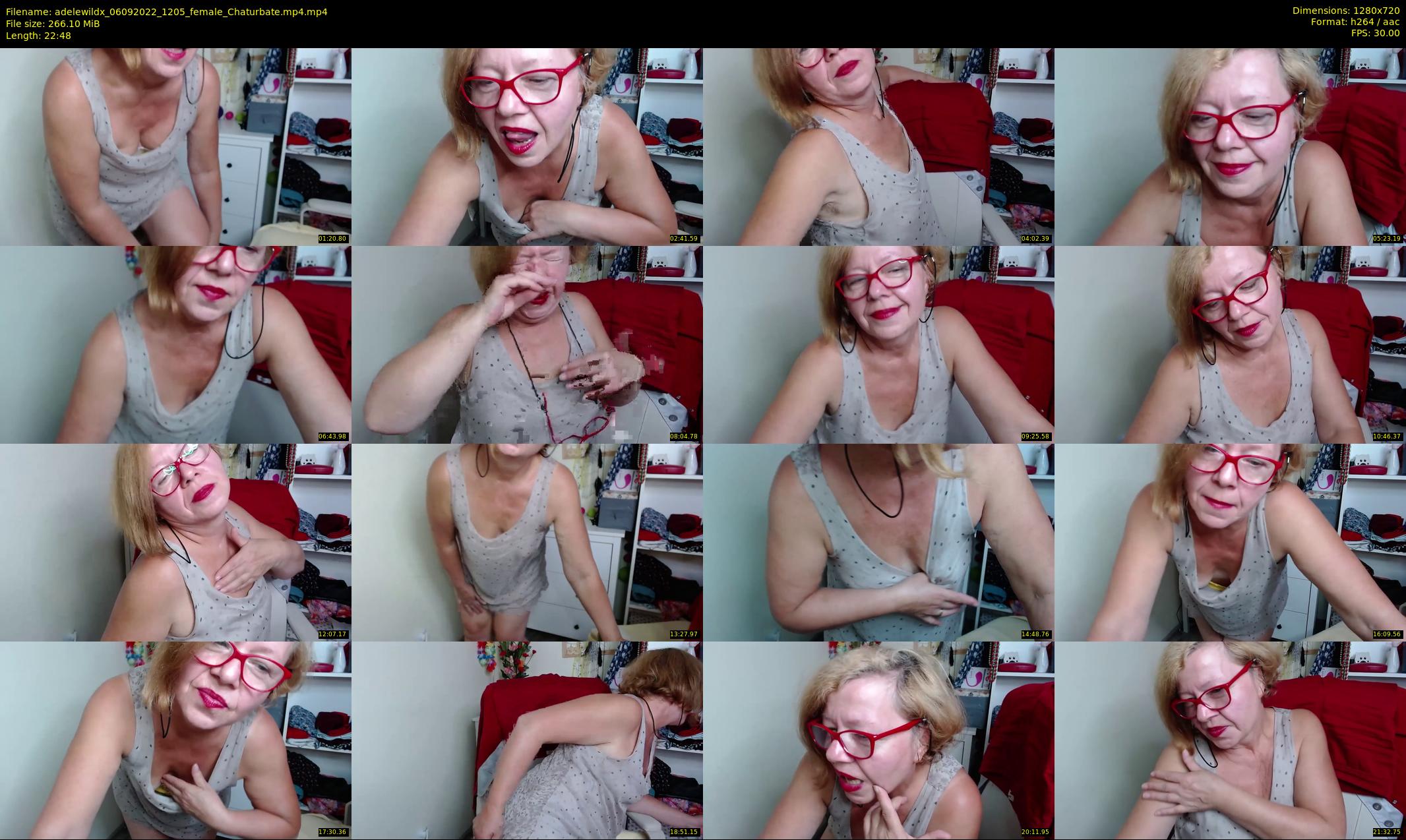 adelewildx — 23 minute Chaturbate female cam show recording, 720p, Sep 6, 2022