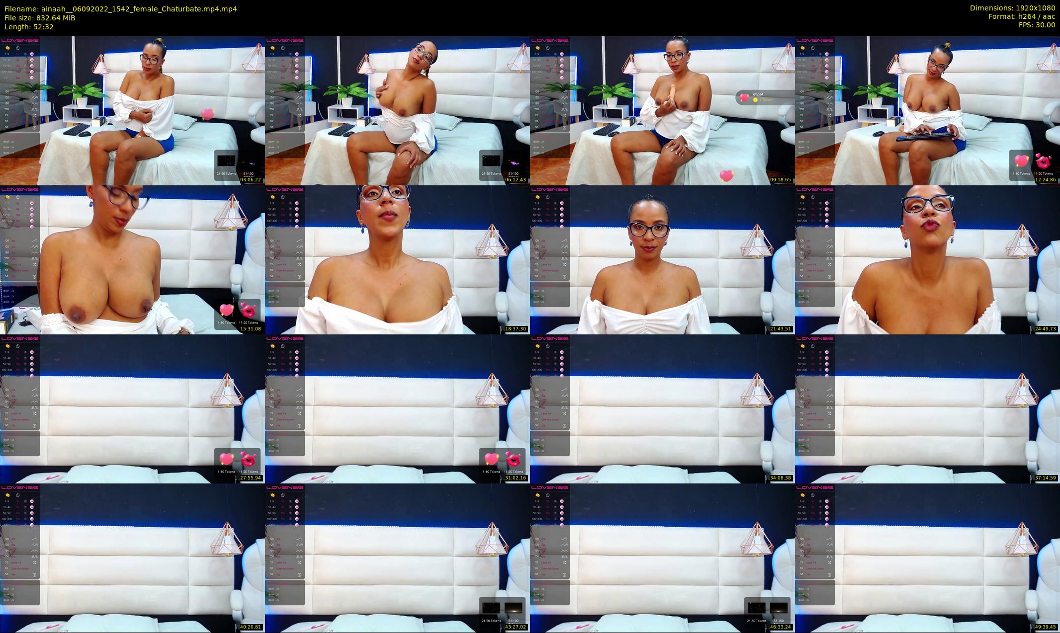 ainaah_ — 53 minute Chaturbate female cam show recording, 1080p, Sep 6, 2022