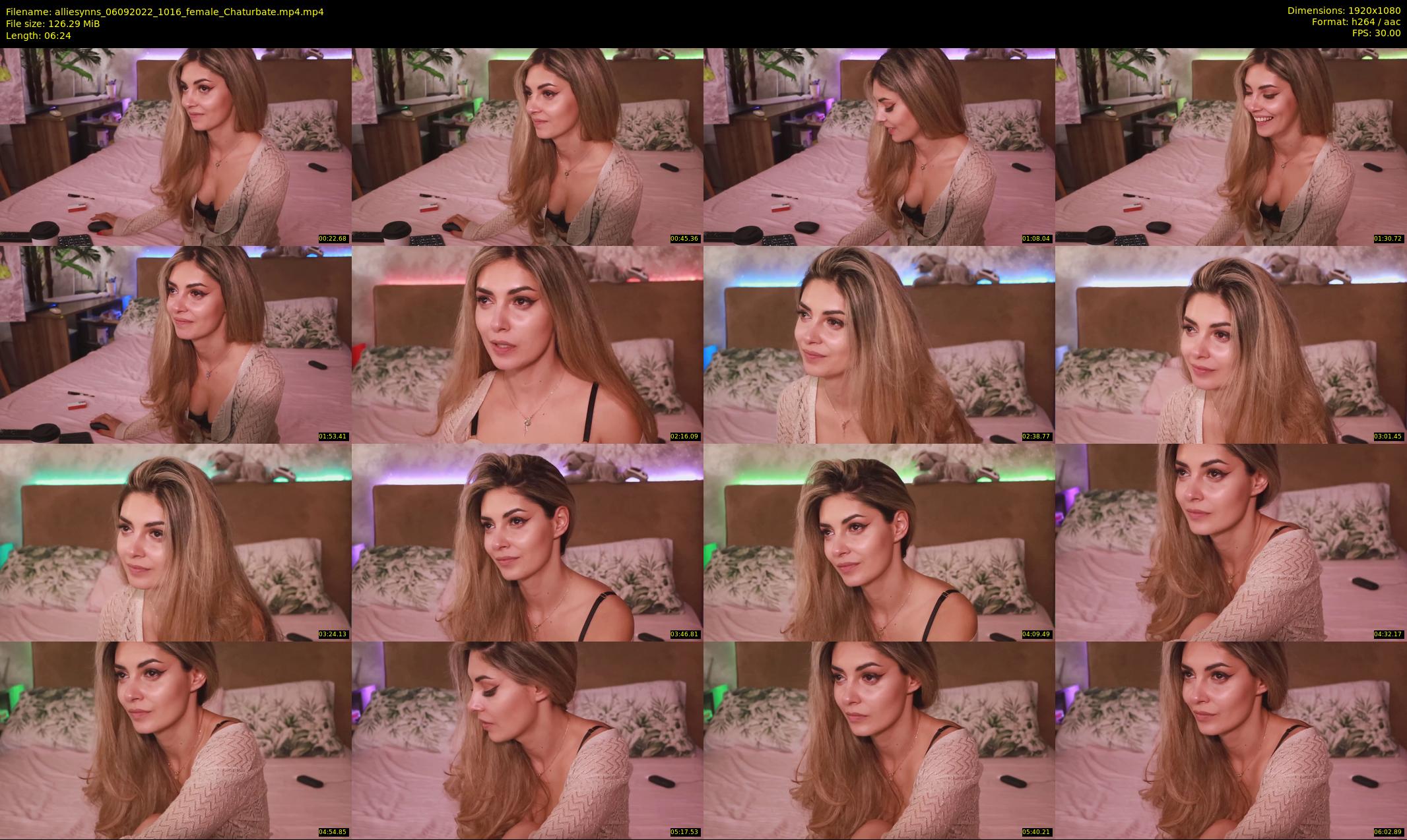 alliesynns — 7 minute Chaturbate female cam show recording, 1080p, Sep 6, 2022