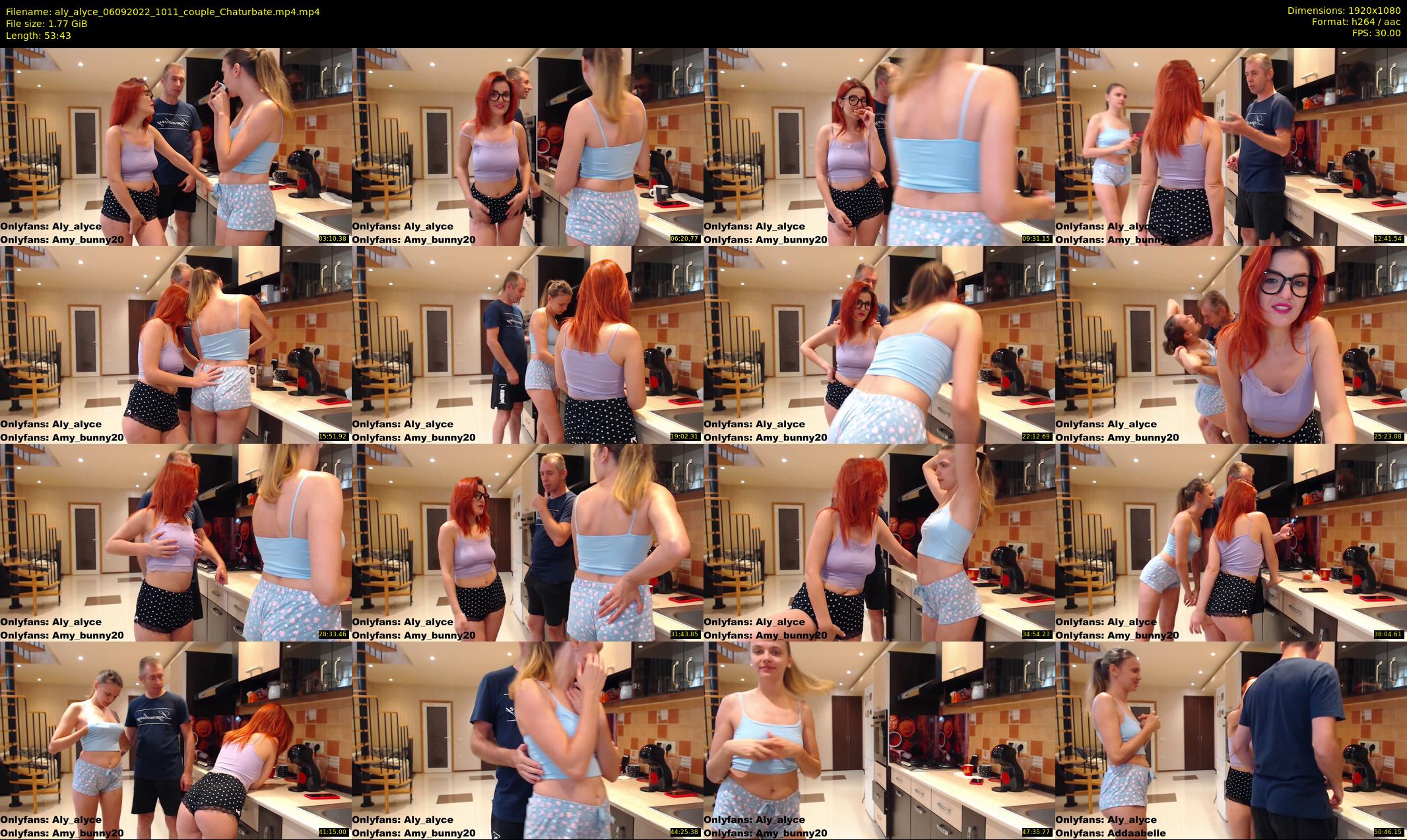 aly_alyce — 54 minute Chaturbate female cam show recording, 1080p, Sep 6, 2022