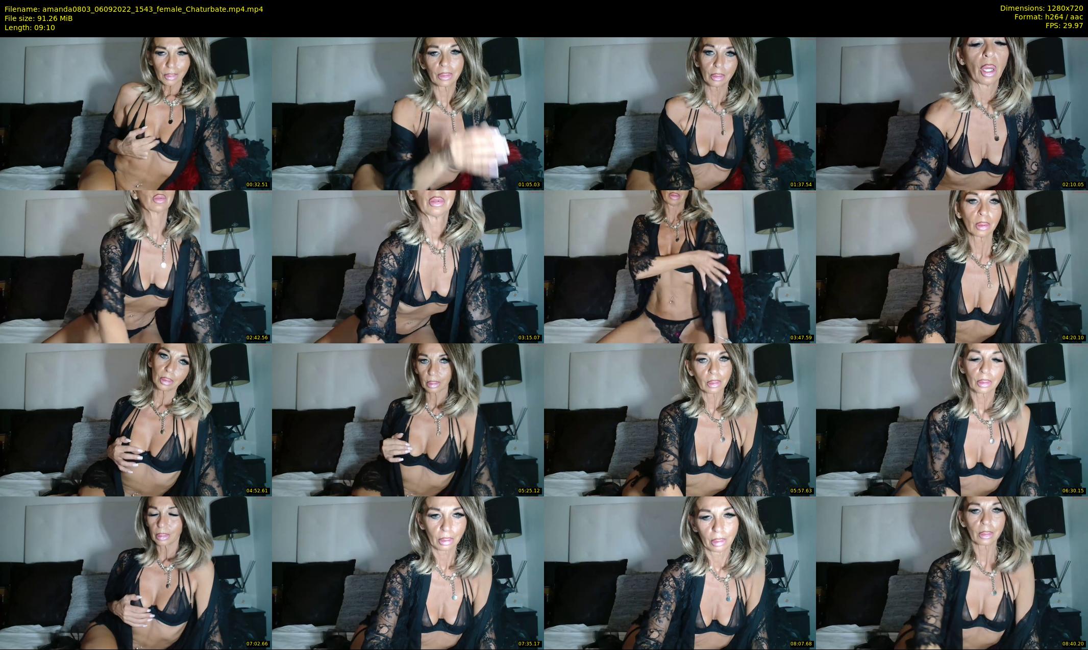 amanda0803 — 10 minute Chaturbate female cam show recording, 720p, Sep 6, 2022