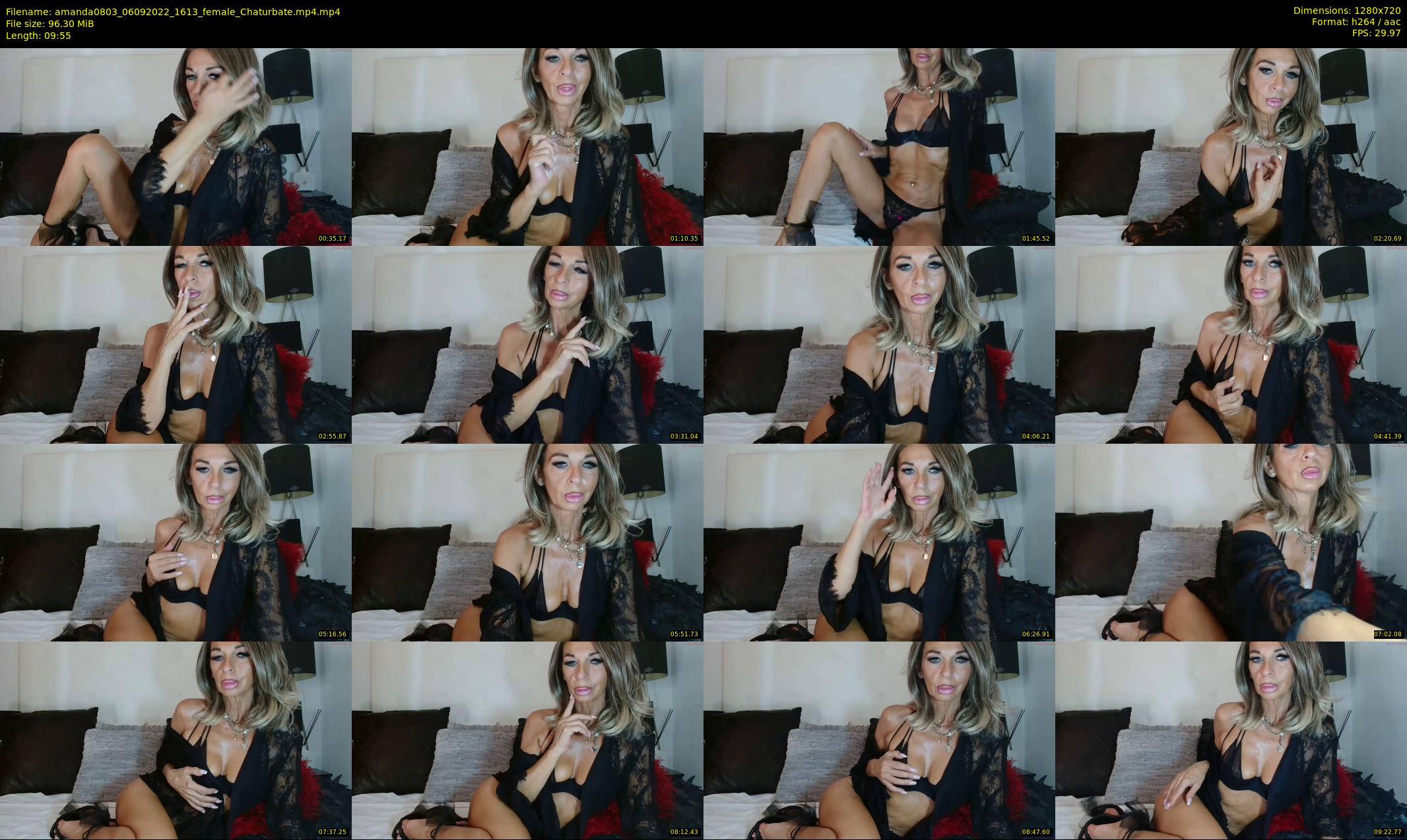 amanda0803 — 10 minute Chaturbate female cam show recording, 720p, Sep 6, 2022