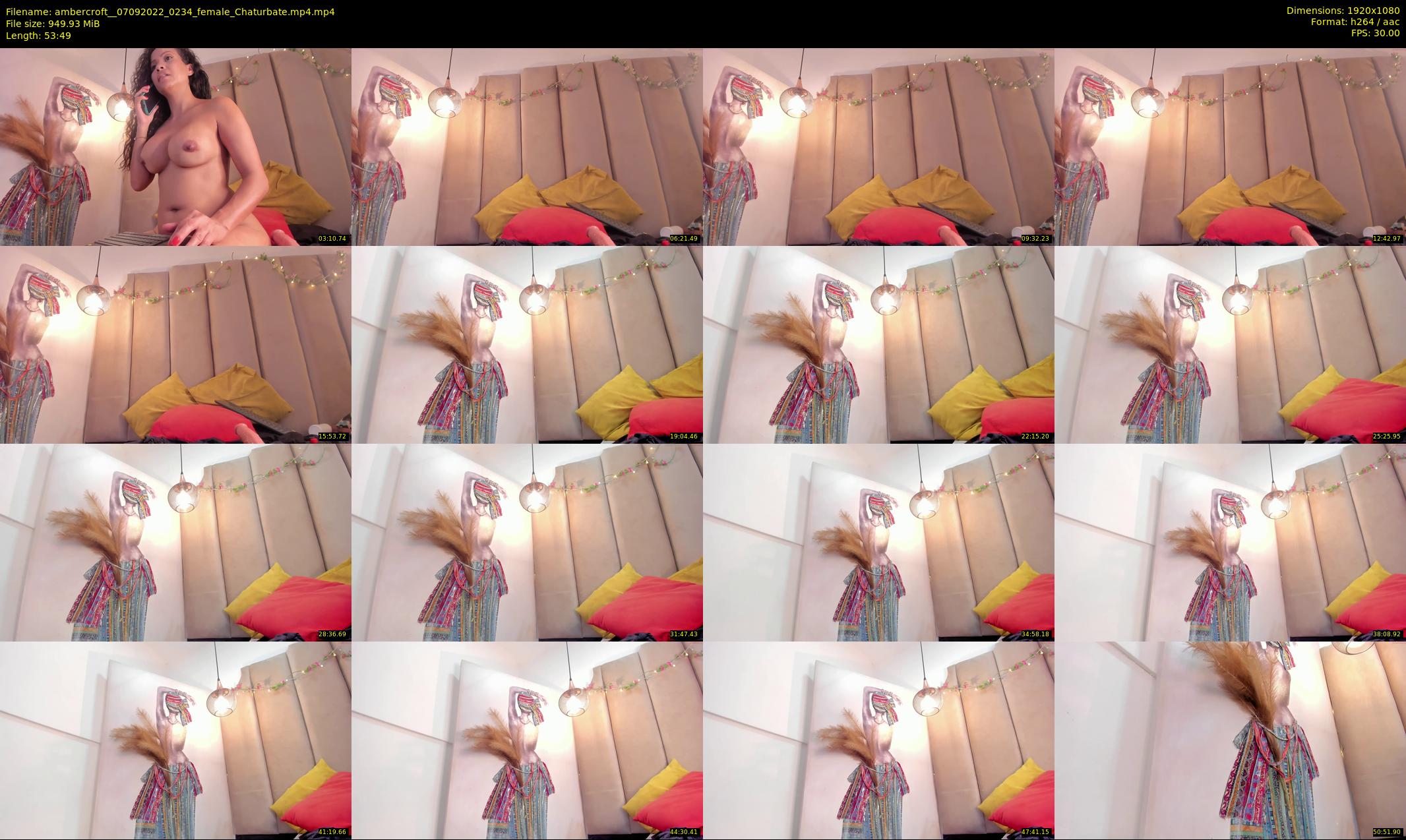 ambercroft_ — 54 minute Chaturbate female cam show recording, 1080p, Sep 7, 2022