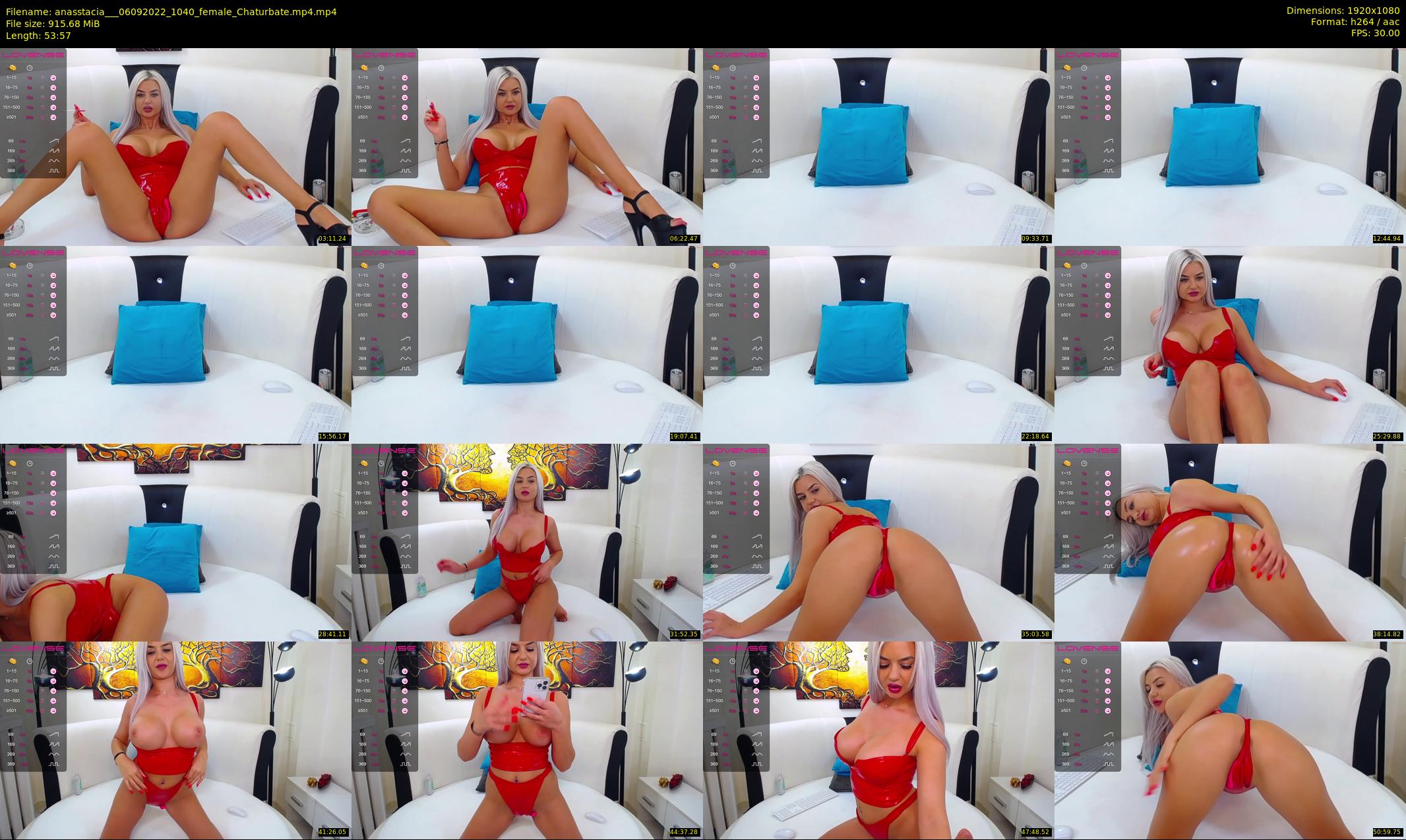 anasstacia__ — 54 minute Chaturbate female cam show recording, 1080p, Sep 6, 2022