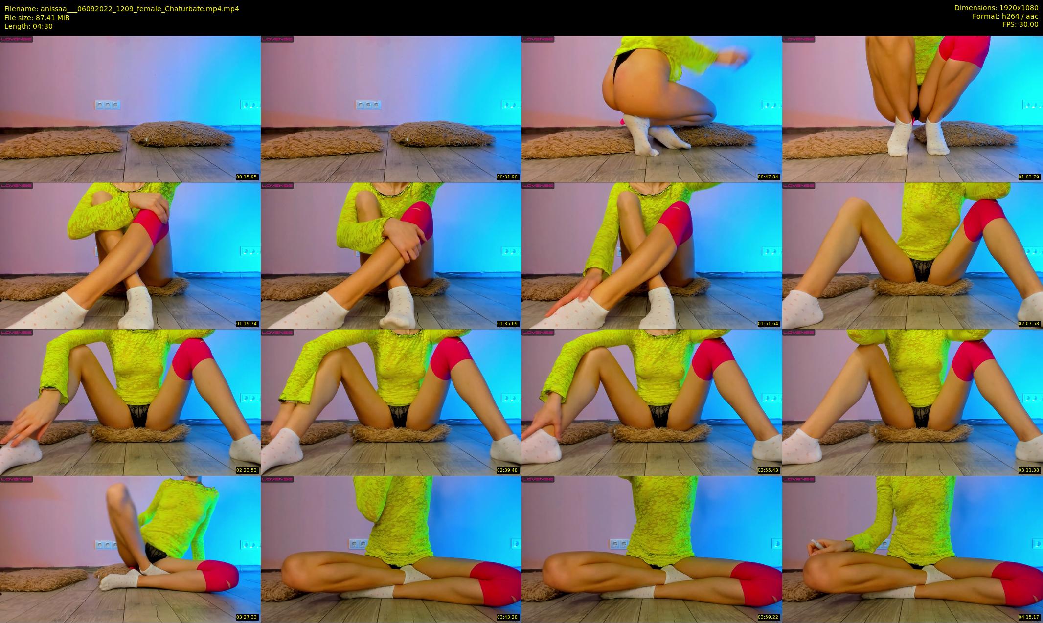 anissaa__ — 5 minute Chaturbate female cam show recording, 1080p, Sep 6, 2022