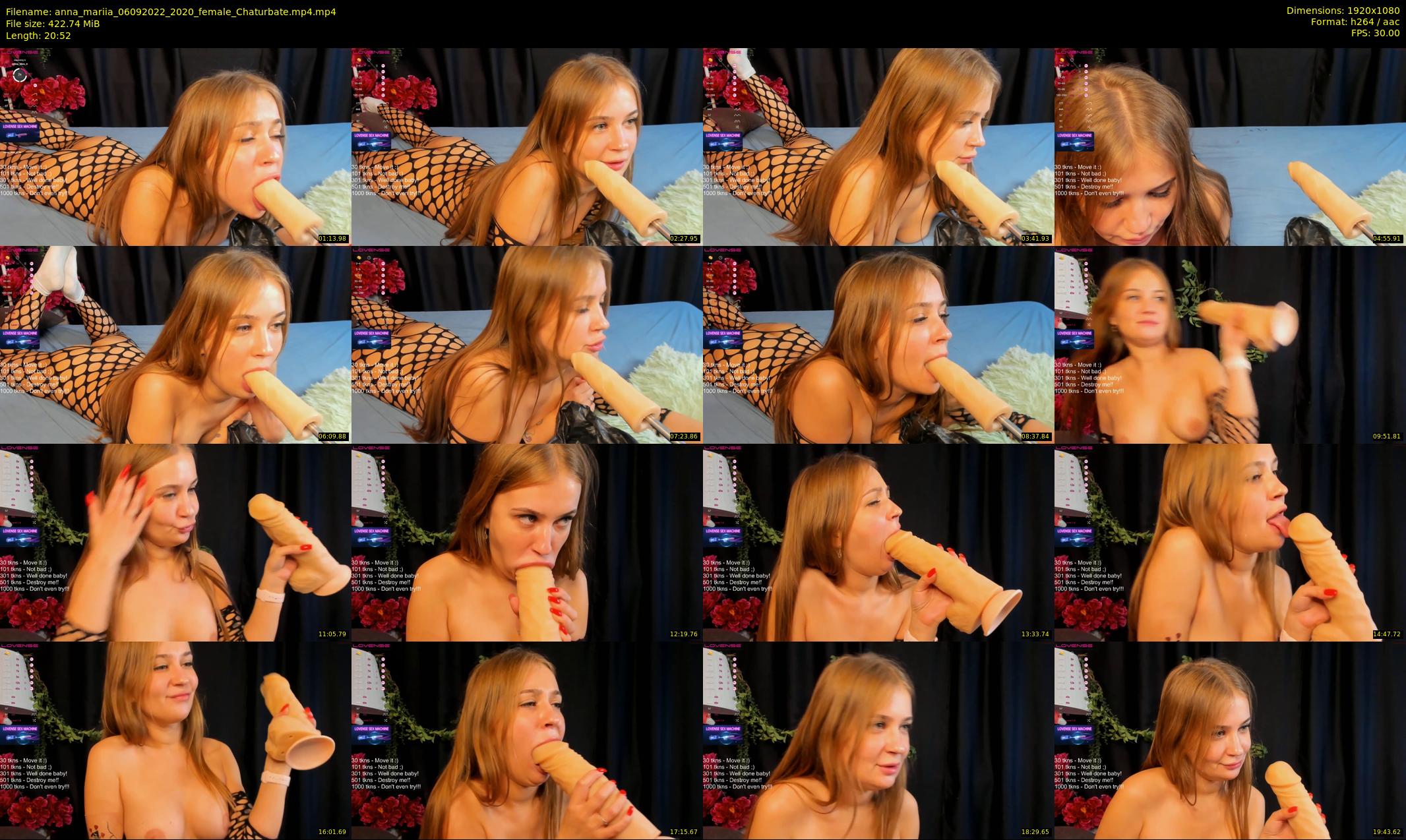 anna_mariia — 21 minute Chaturbate couple cam show recording, 1080p, Sep 6, 2022