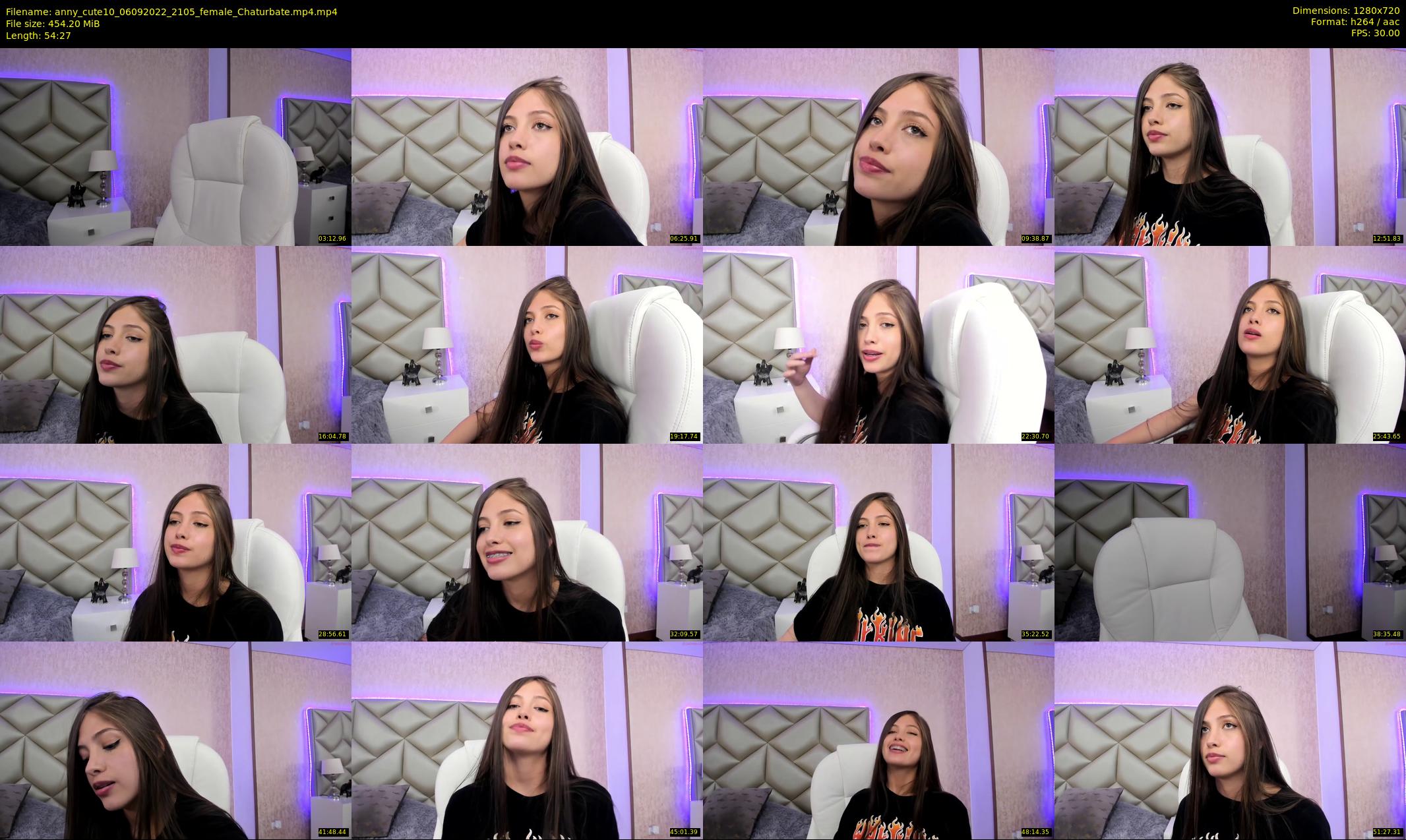 anny_cute10 — 55 minute Chaturbate female cam show recording, 720p, Sep 6, 2022