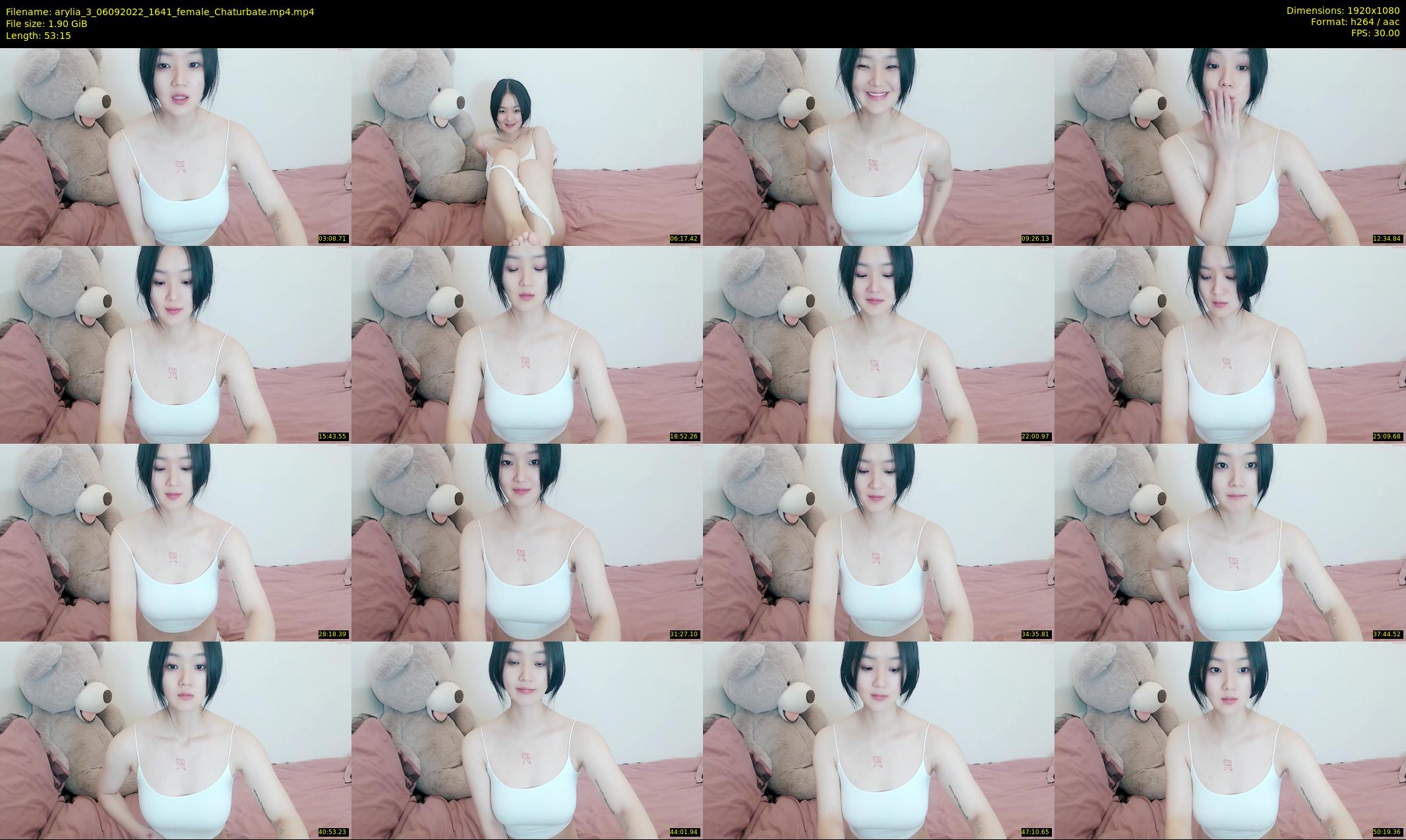 arylia_3 — 54 minute Chaturbate female cam show recording, 1080p, Sep 6, 2022