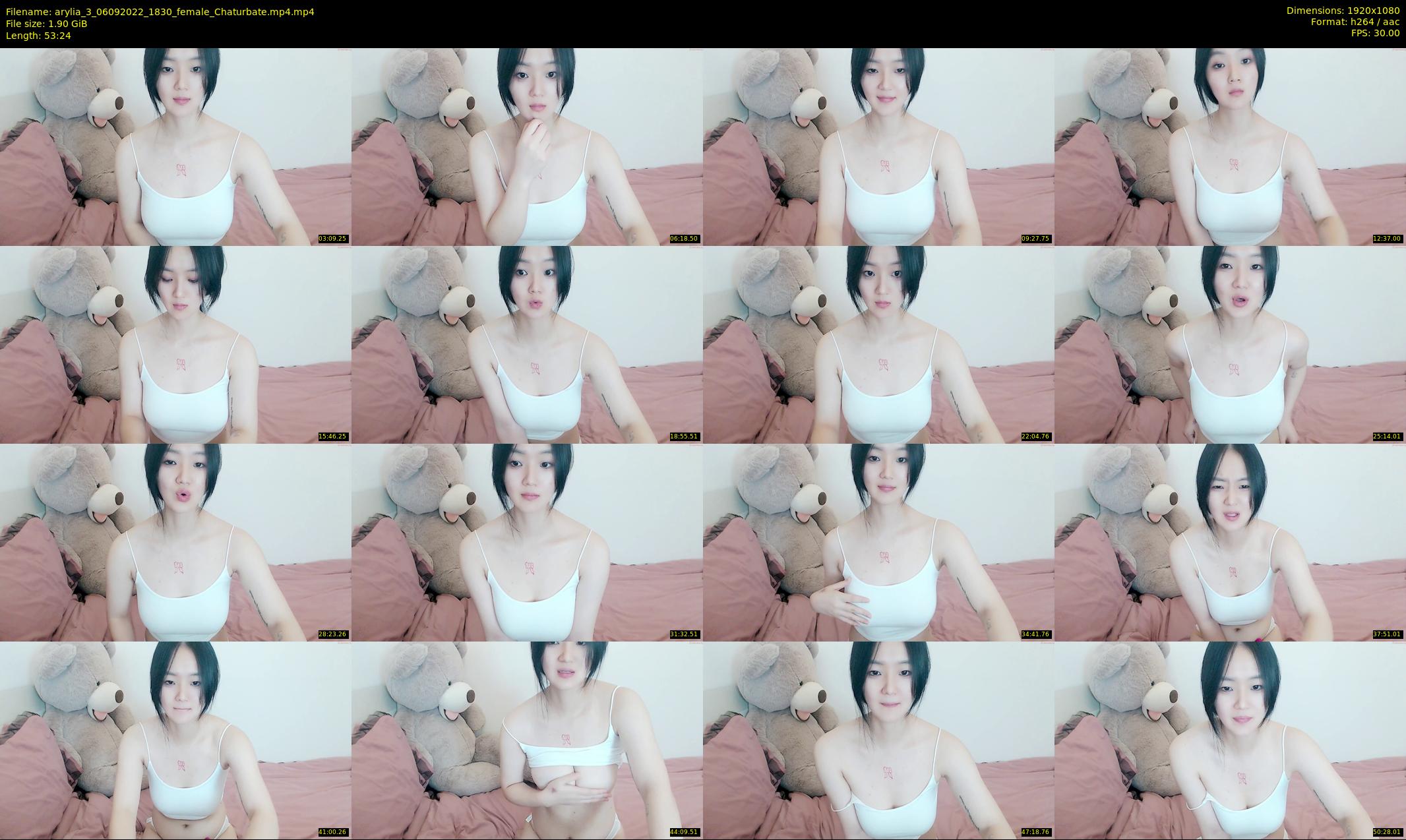 arylia_3 — 54 minute Chaturbate female cam show recording, 1080p, Sep 6, 2022