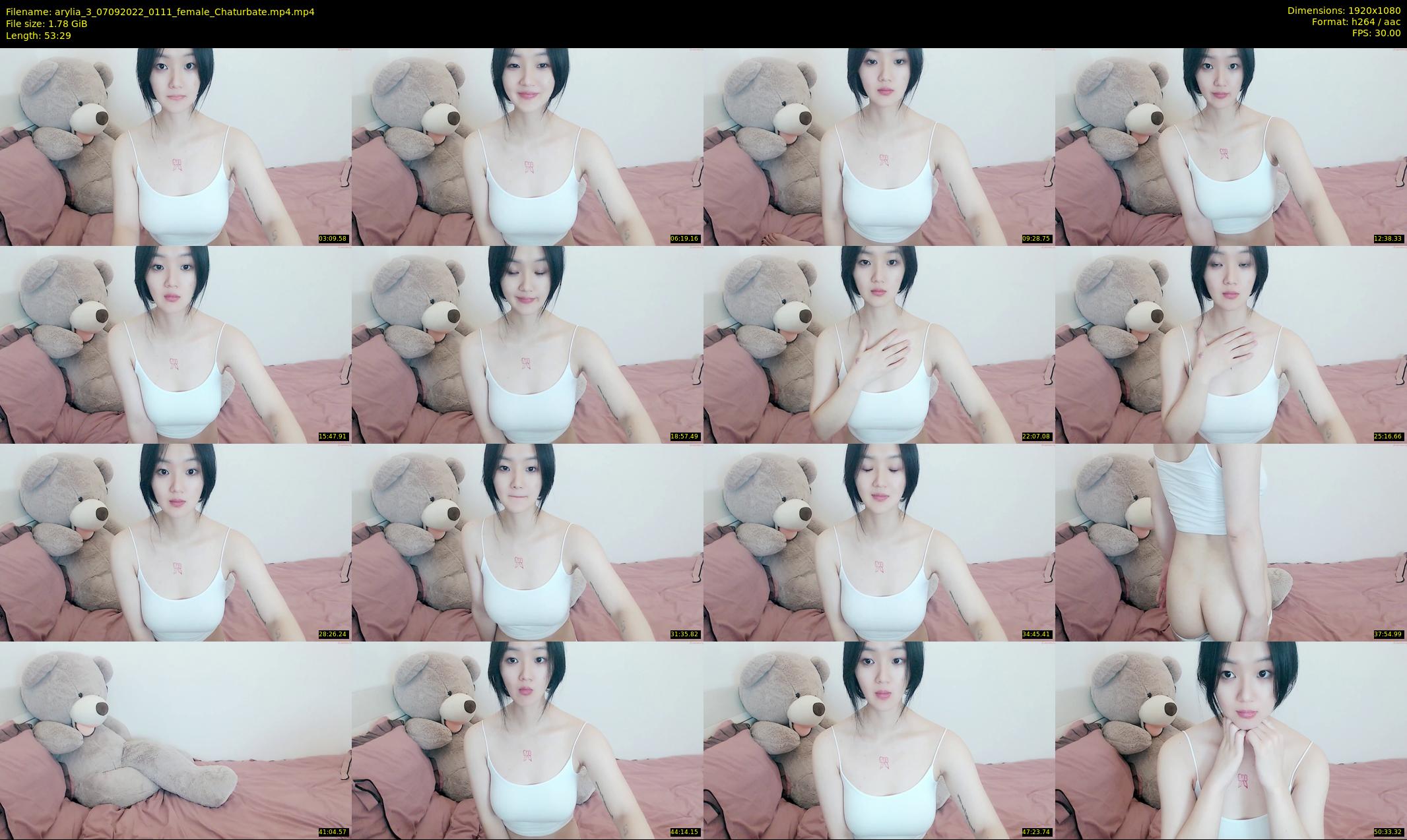 arylia_3 — 54 minute Chaturbate female cam show recording, 1080p, Sep 7, 2022