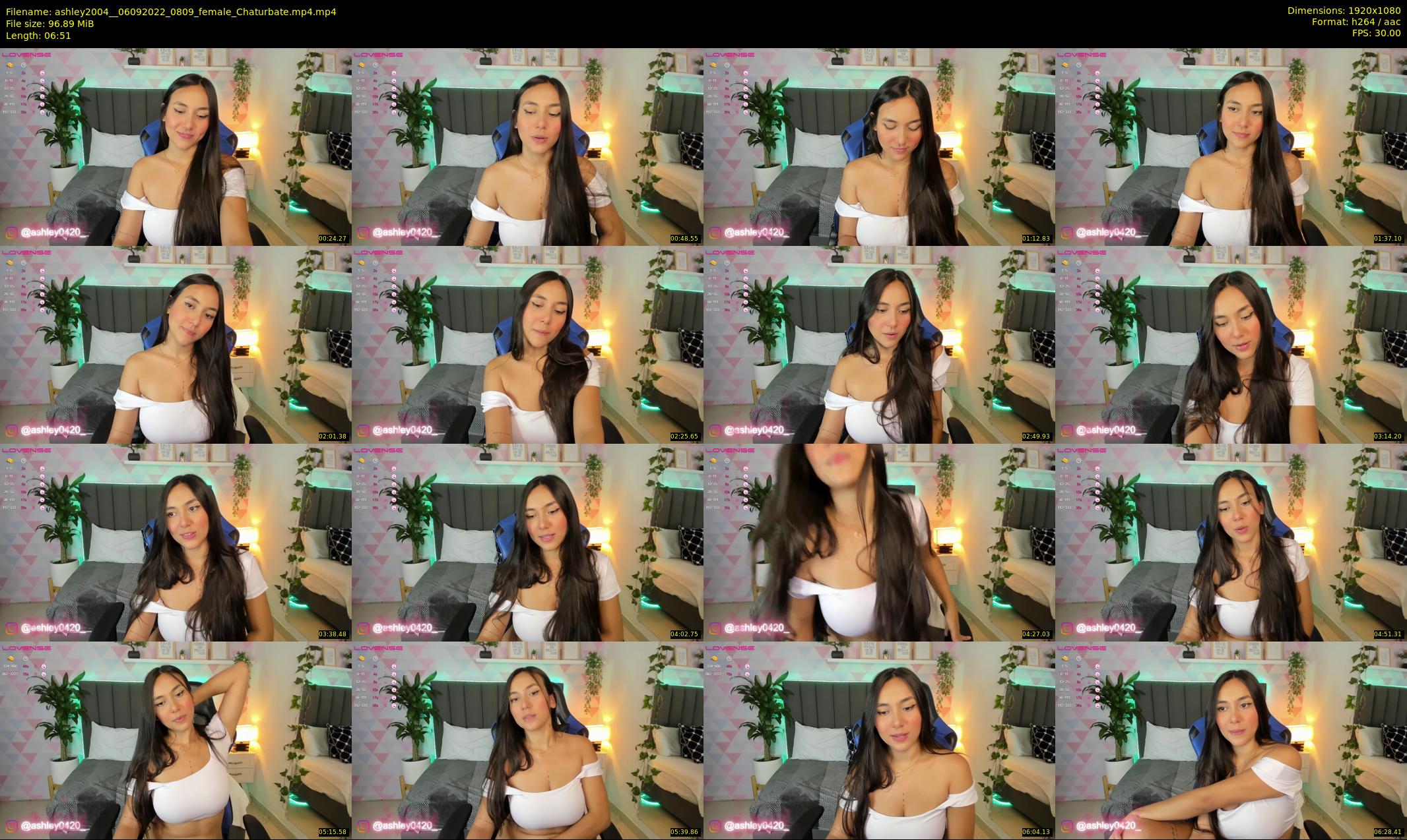ashley2004_ — 7 minute Chaturbate female cam show recording, 1080p, Sep 6, 2022