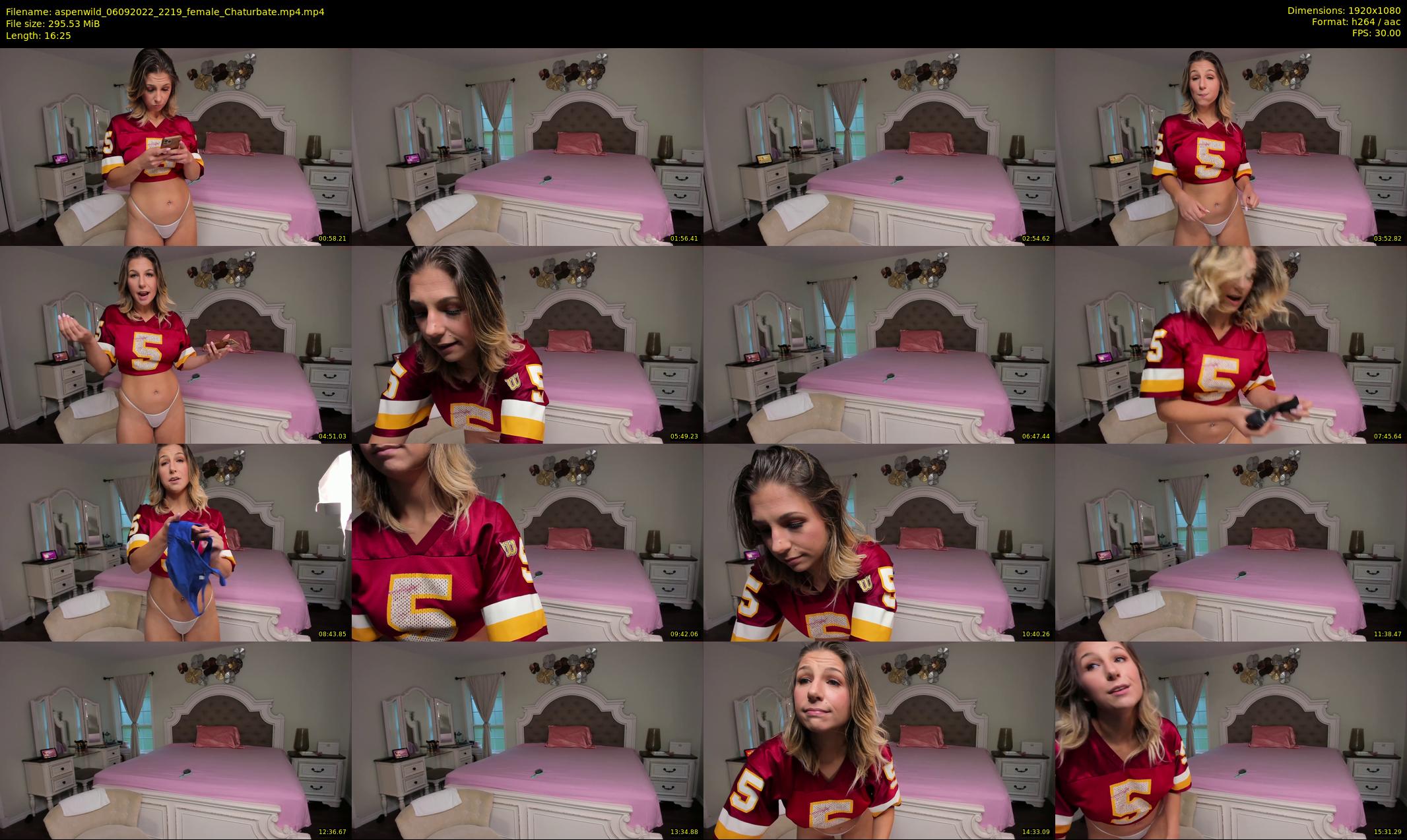 aspenwild — 17 minute Chaturbate female cam show recording, 1080p, Sep 6, 2022