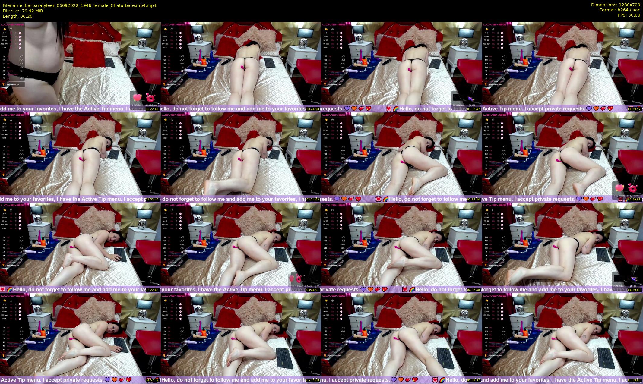 barbaratyleer — 7 minute Chaturbate couple cam show recording, 720p, Sep 6, 2022