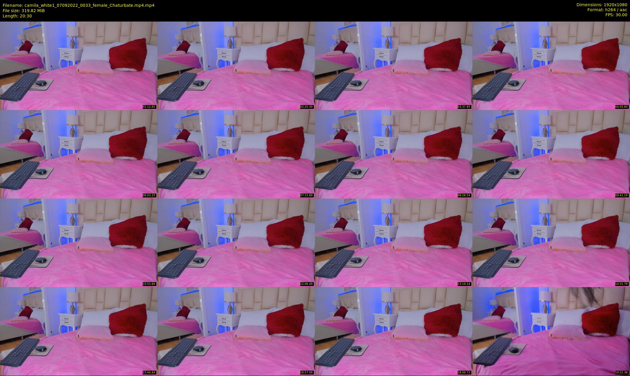 camila_white1 — 21 minute Chaturbate female cam show recording, 1080p, Sep 7, 2022