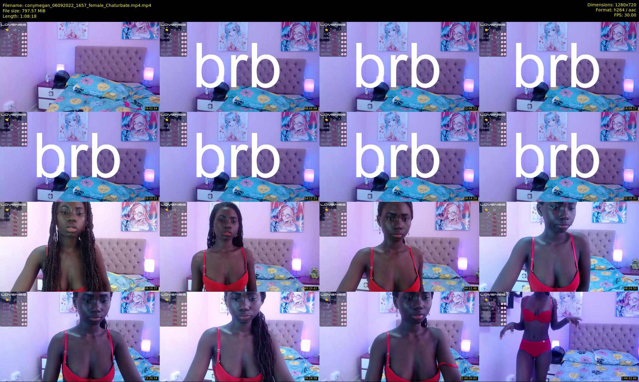 conymegan — 69 minute Chaturbate female cam show recording, 720p, Sep 6, 2022