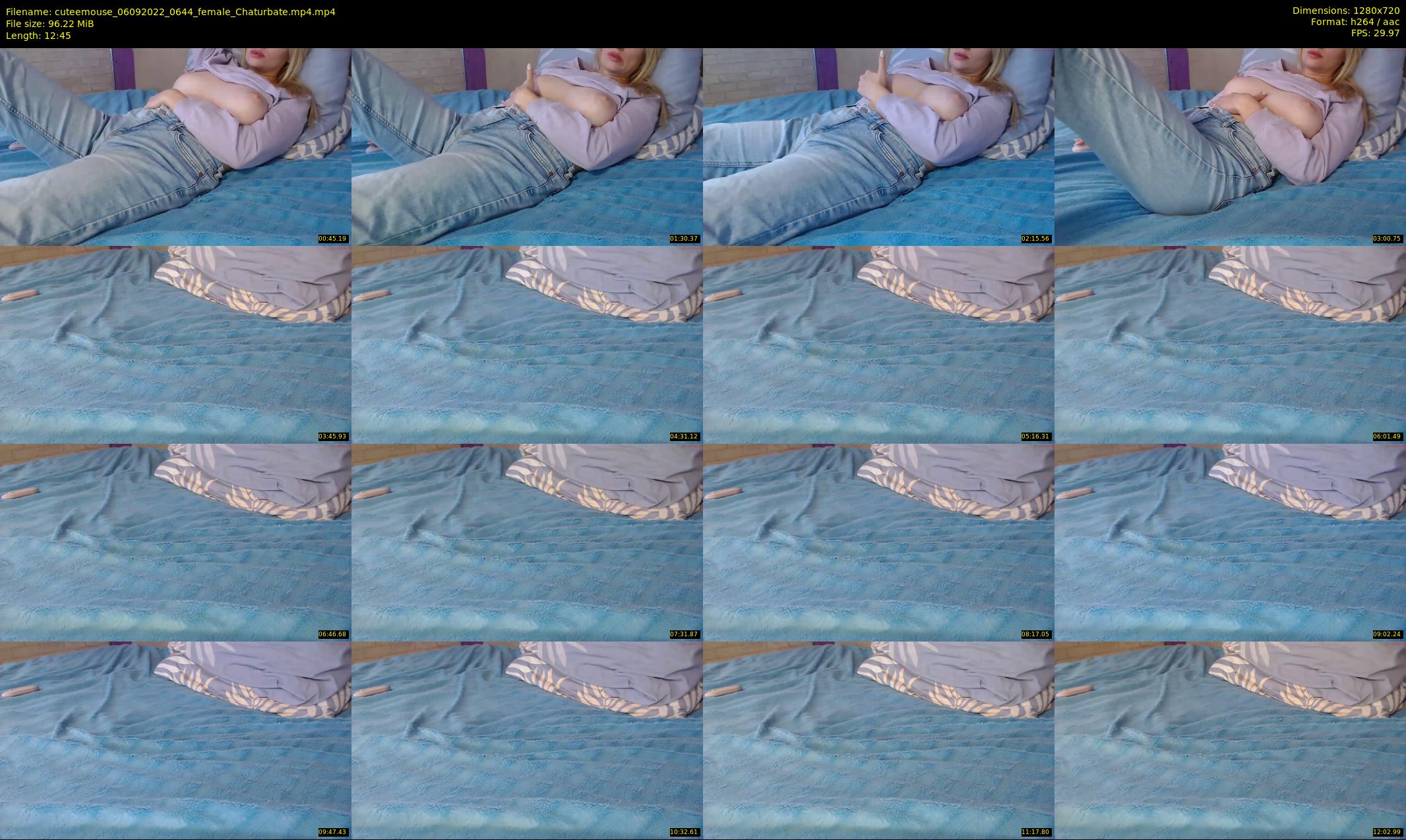 cuteemouse — 13 minute Chaturbate female cam show recording, 720p, Sep 6, 2022