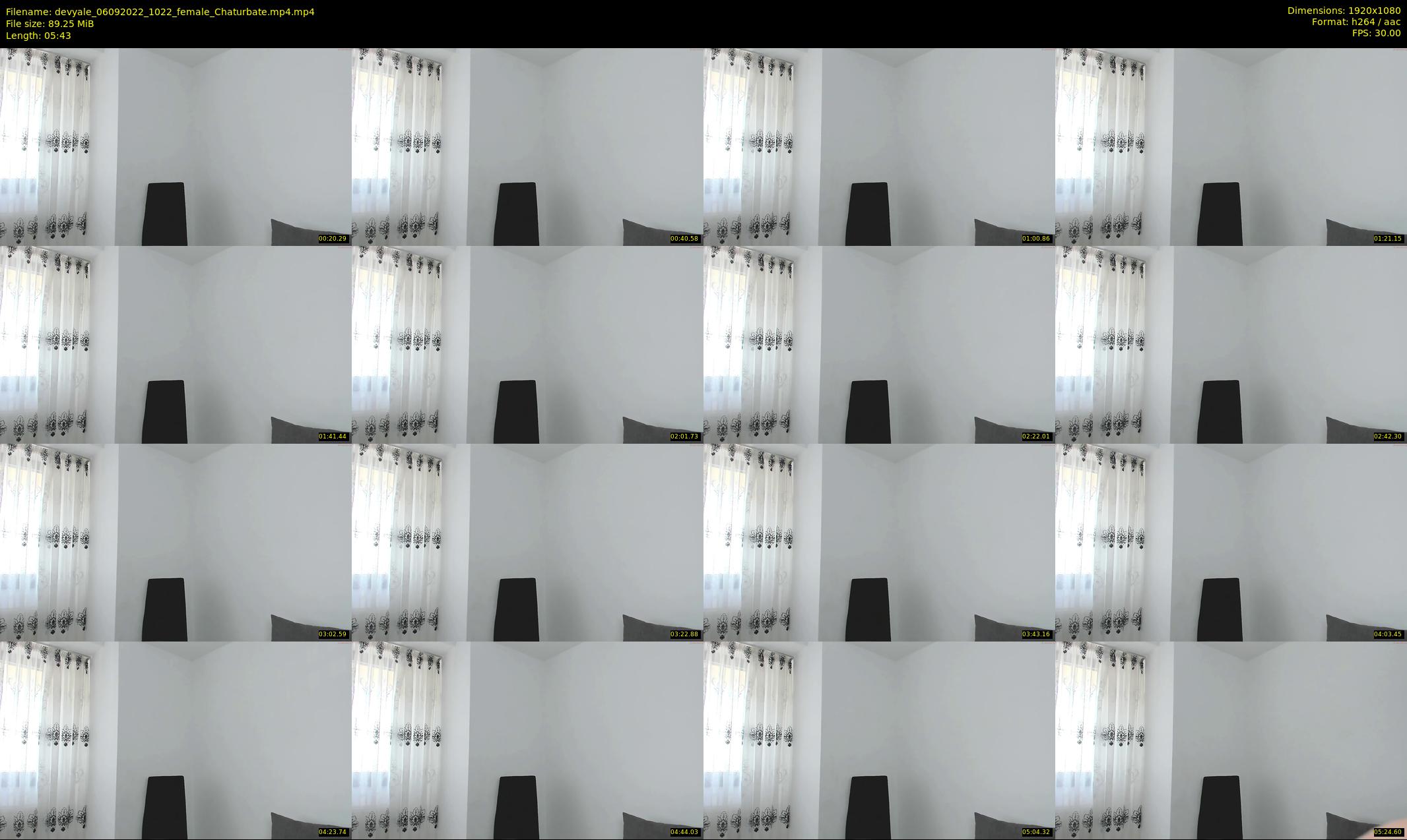 devyale — 6 minute Chaturbate female cam show recording, 1080p, Sep 6, 2022