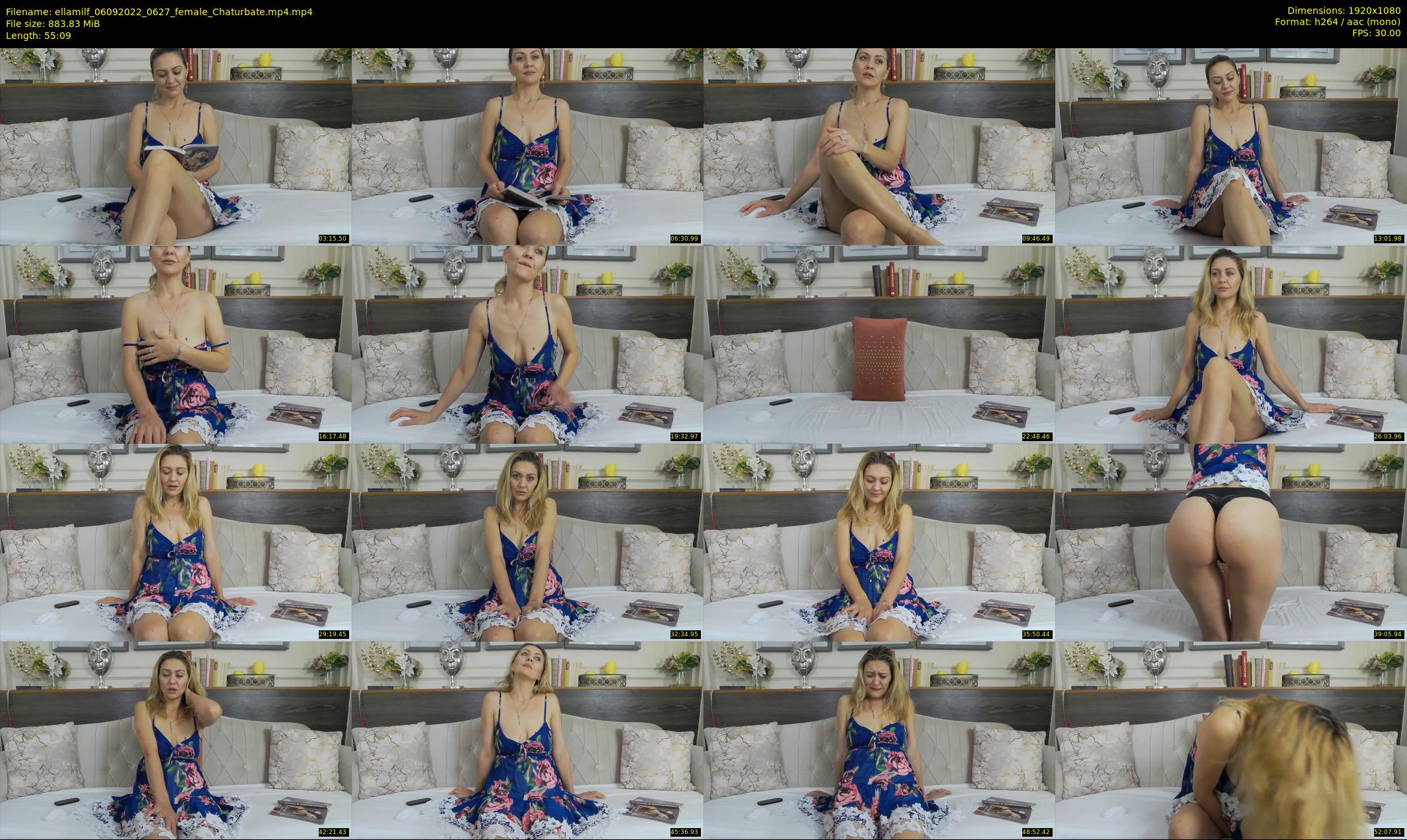 ellamilf — 56 minute Chaturbate female cam show recording, 1080p, Sep 6, 2022