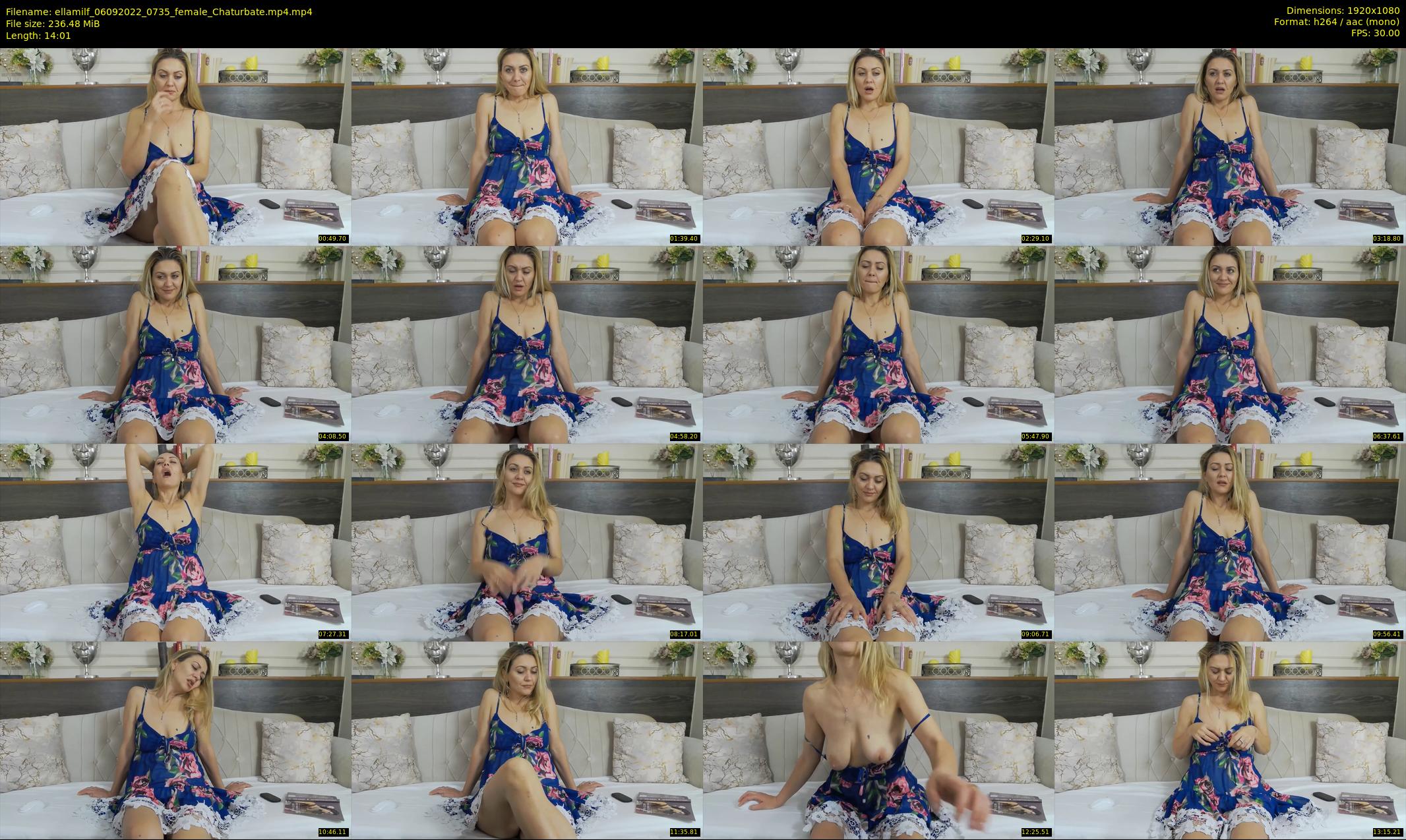 ellamilf — 15 minute Chaturbate female cam show recording, 1080p, Sep 6, 2022