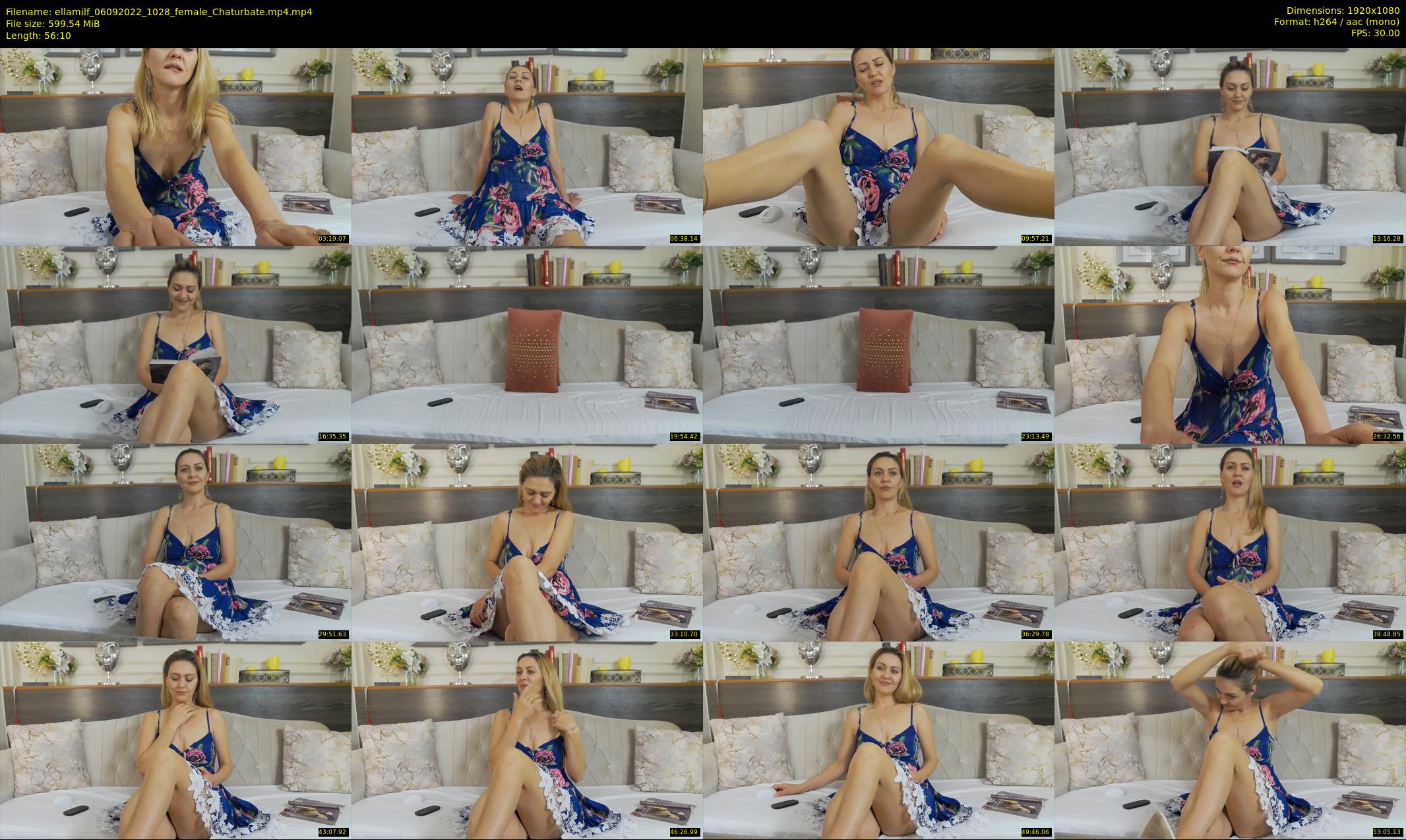 ellamilf — 57 minute Chaturbate female cam show recording, 1080p, Sep 6, 2022