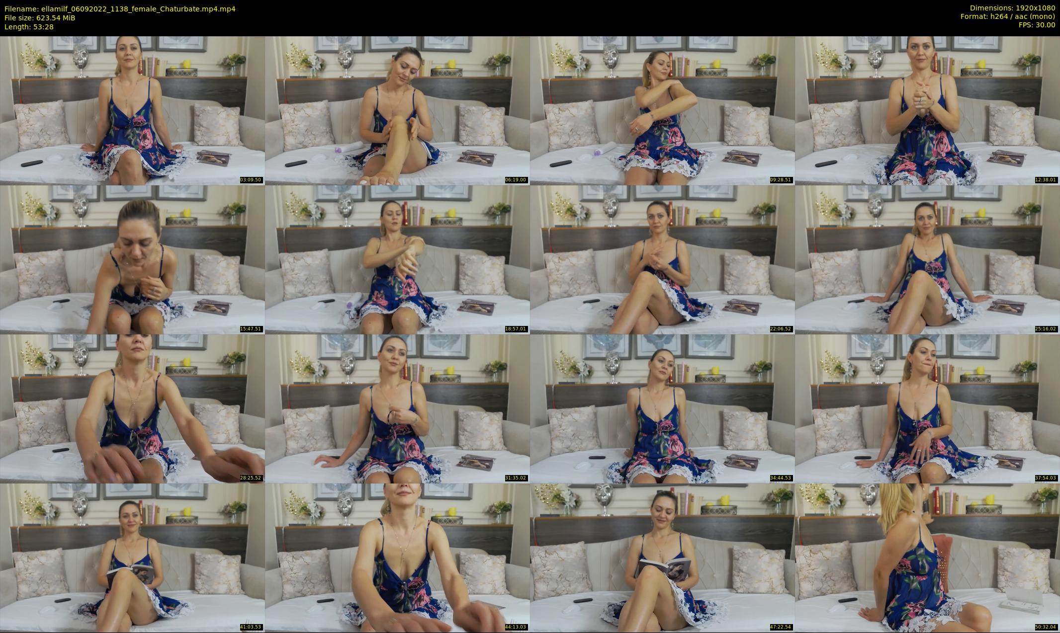 ellamilf — 54 minute Chaturbate female cam show recording, 1080p, Sep 6, 2022