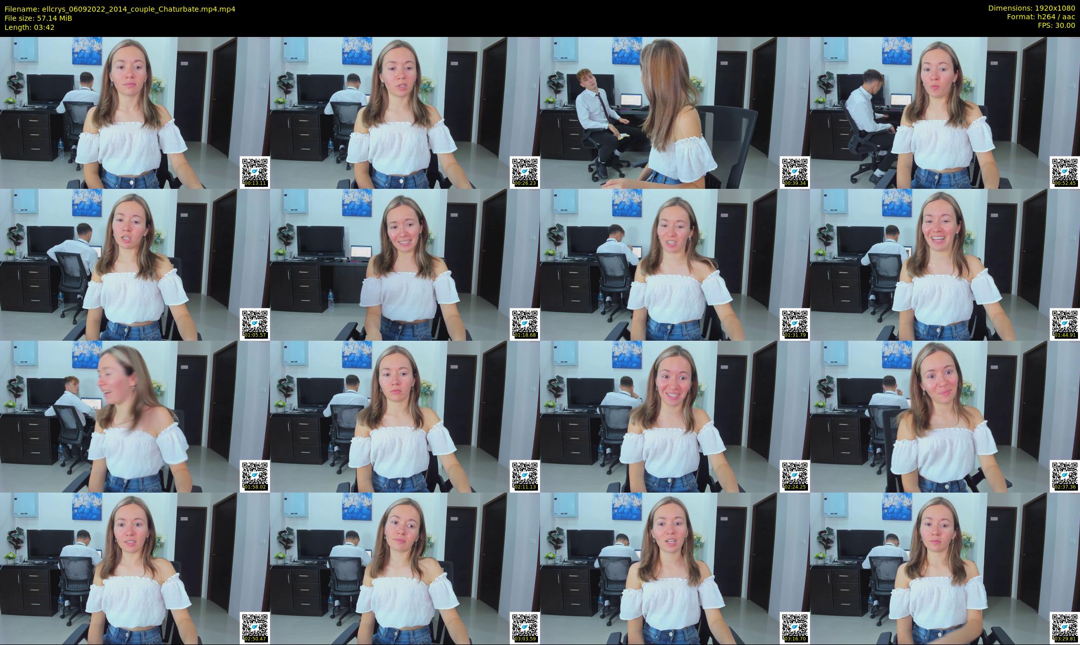 ellcrys — 4 minute Chaturbate couple cam show recording, 1080p, Sep 6, 2022